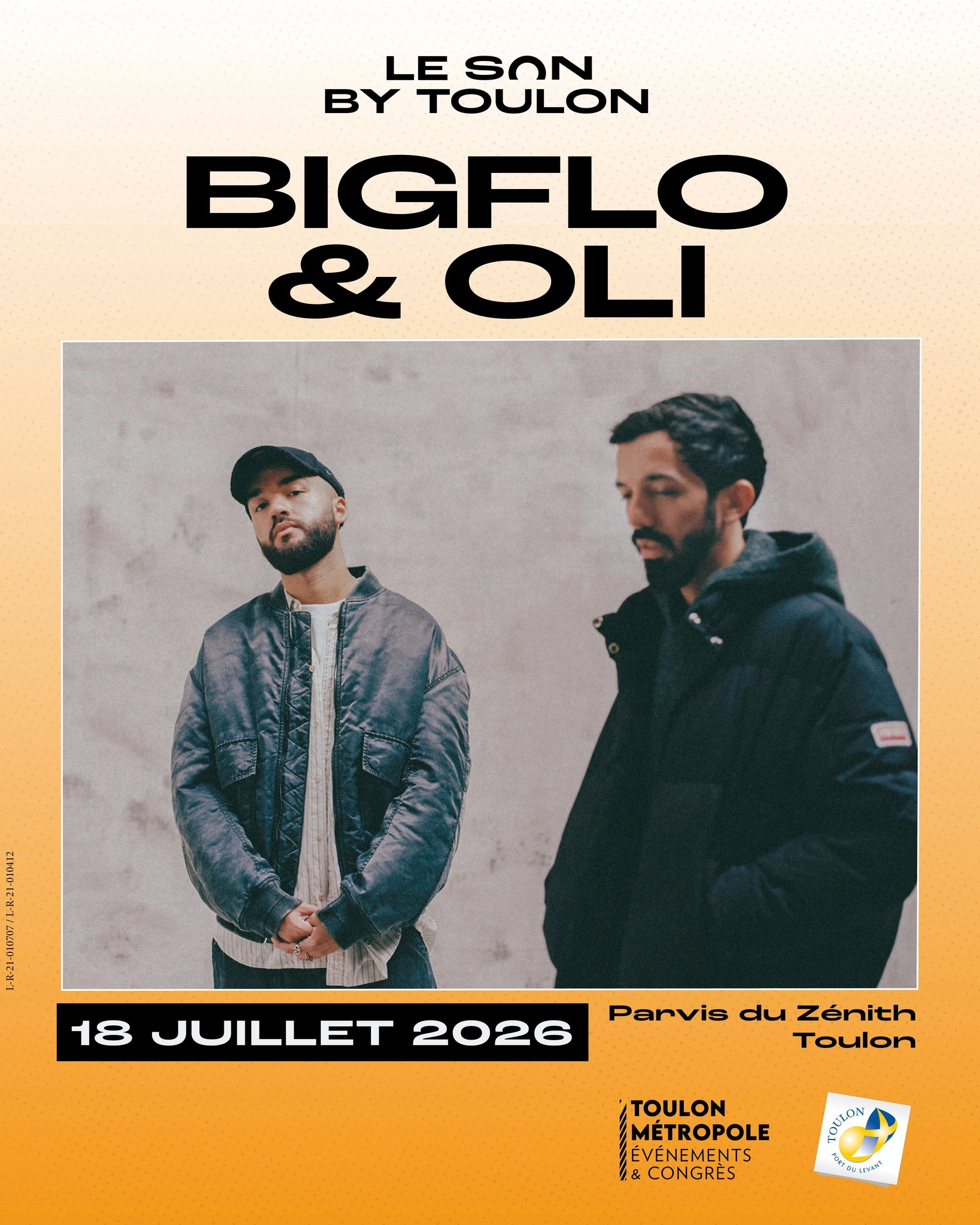 Billets Bigflo et Oli (Zenith Omega Toulon - Toulon)