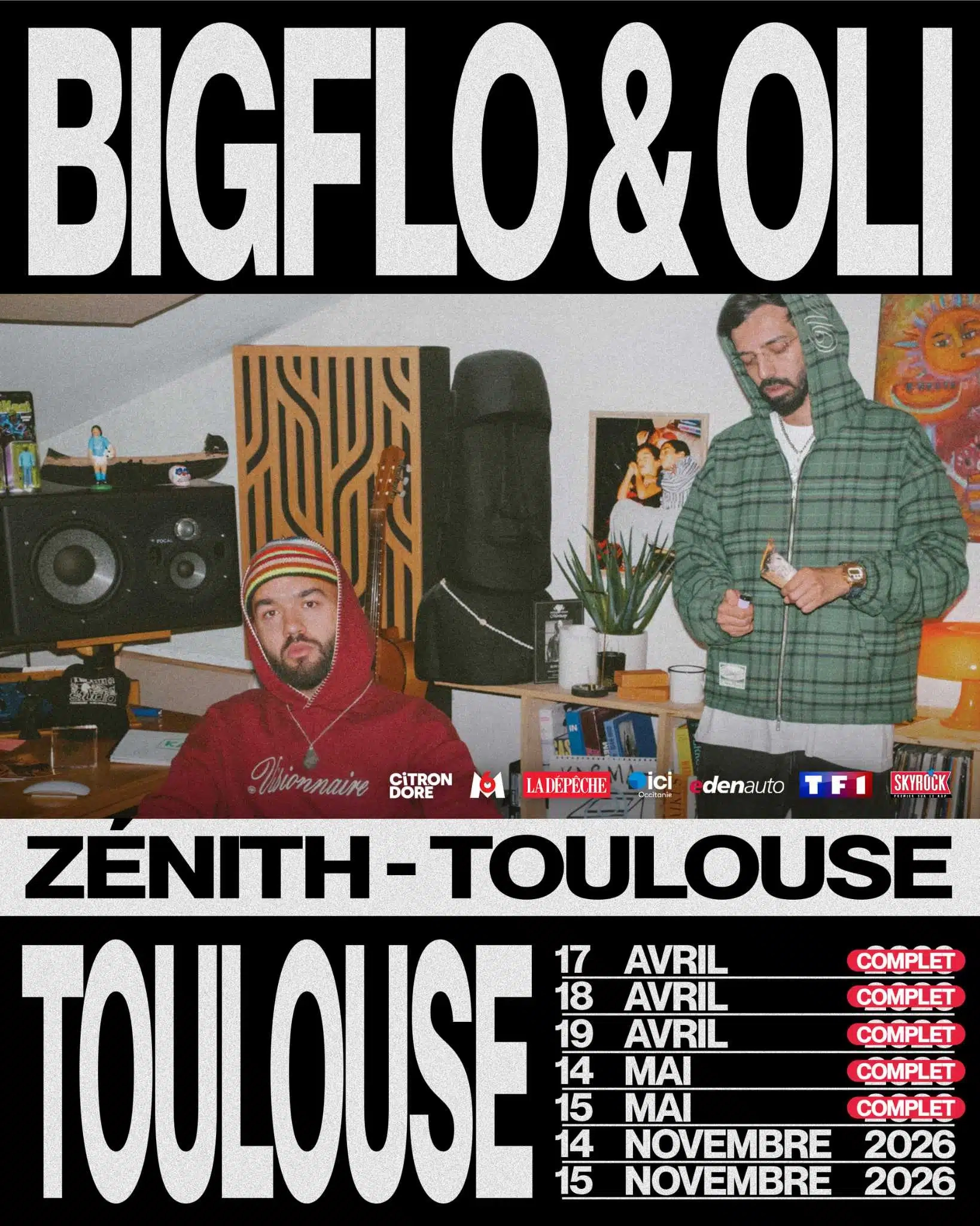 Billets Bigflo et Oli (Zenith Toulouse - Toulouse)