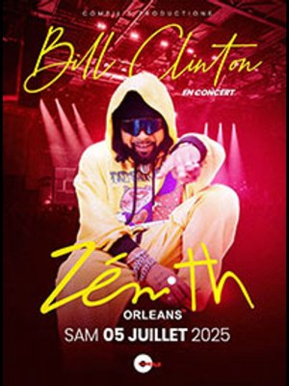 Bill Clinton Kalonji at Zenith Orleans Tickets