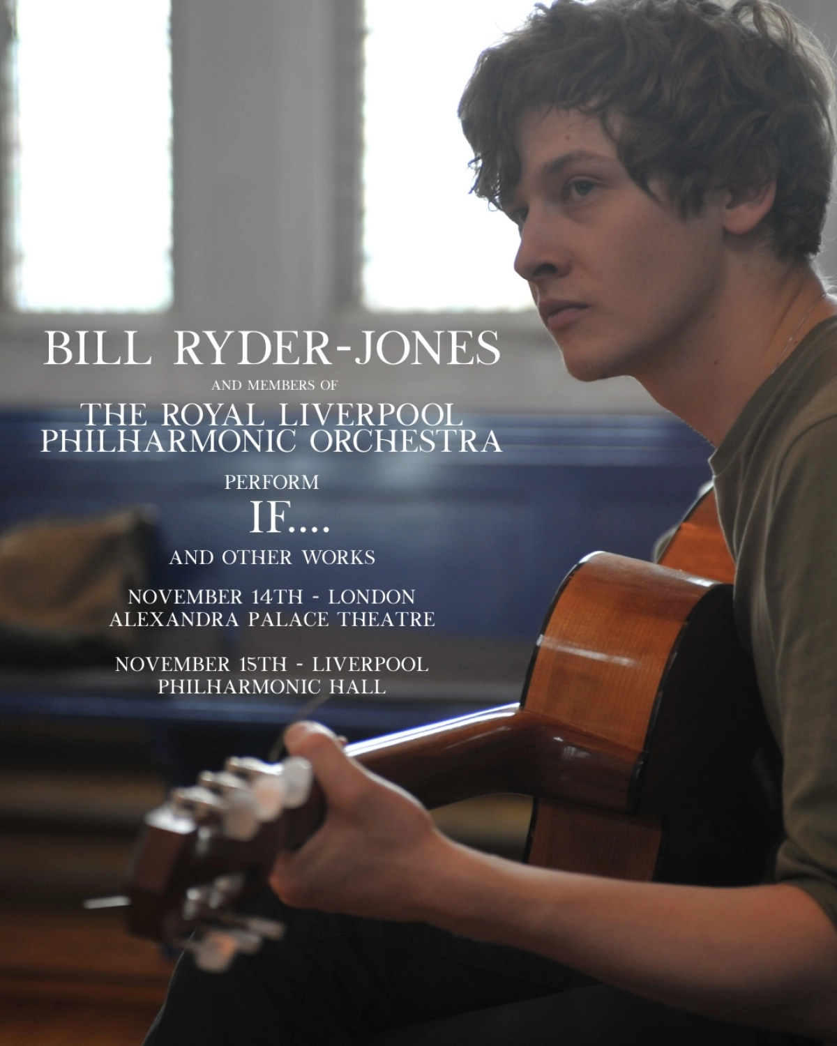 Bill Ryder-Jones en Liverpool Philharmonic Hall Tickets