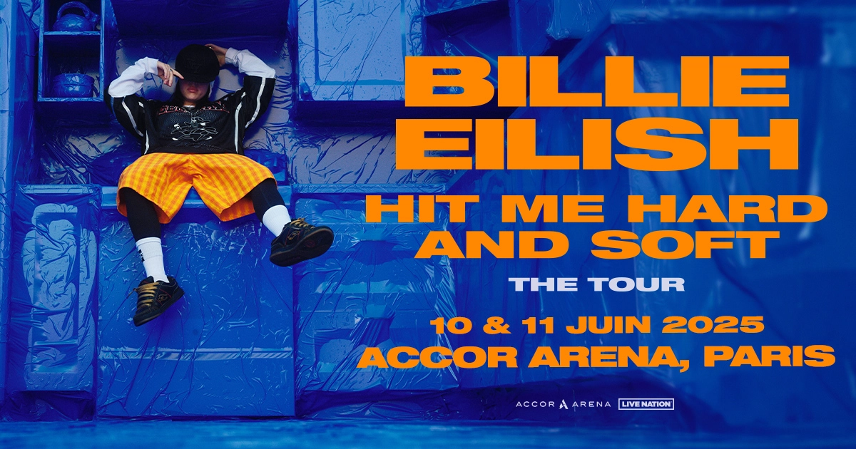 Concert Billie Eilish à Paris (Accor Arena) du 10 juin 2025