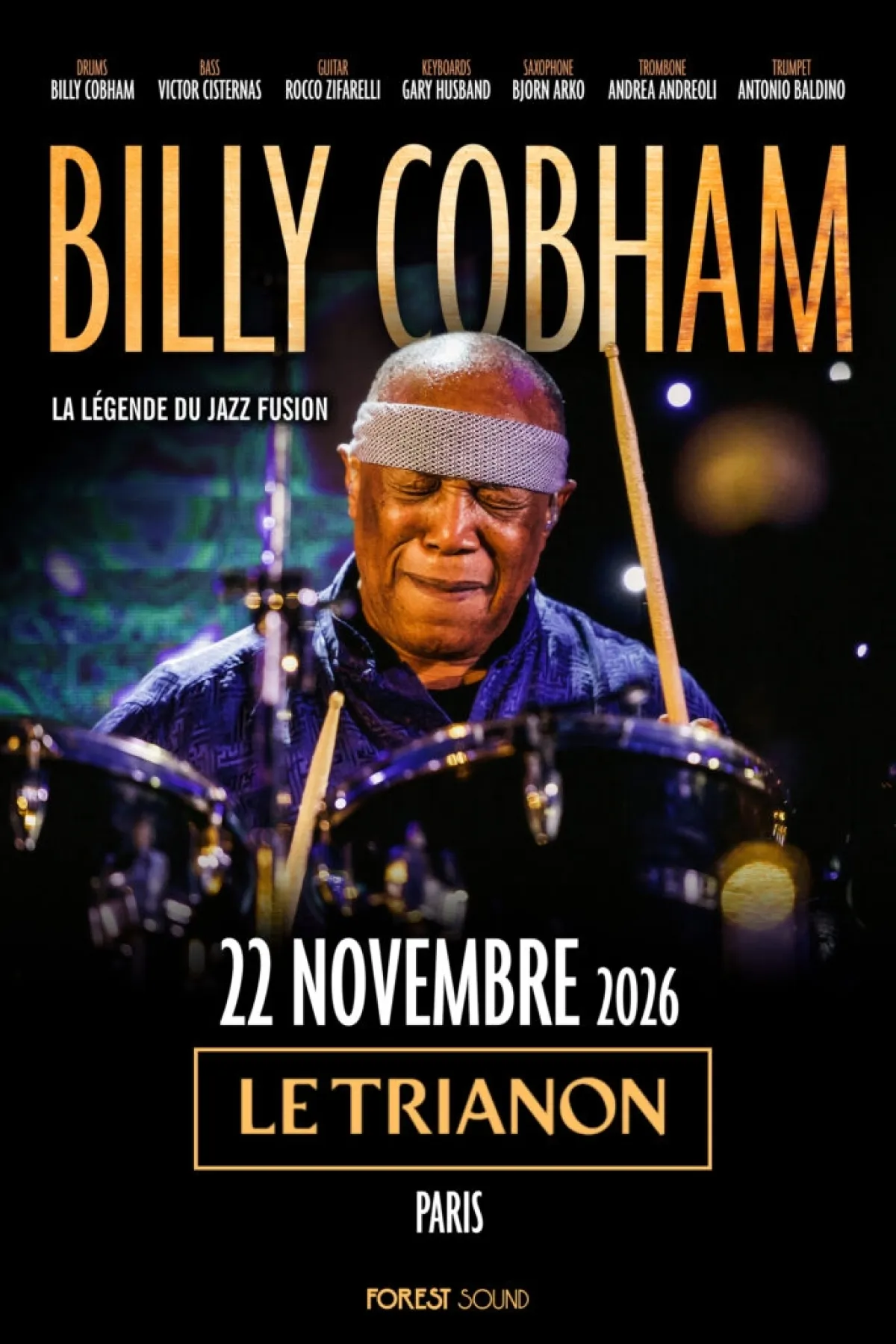 Billets Billy Cobham (Le Trianon - Paris)