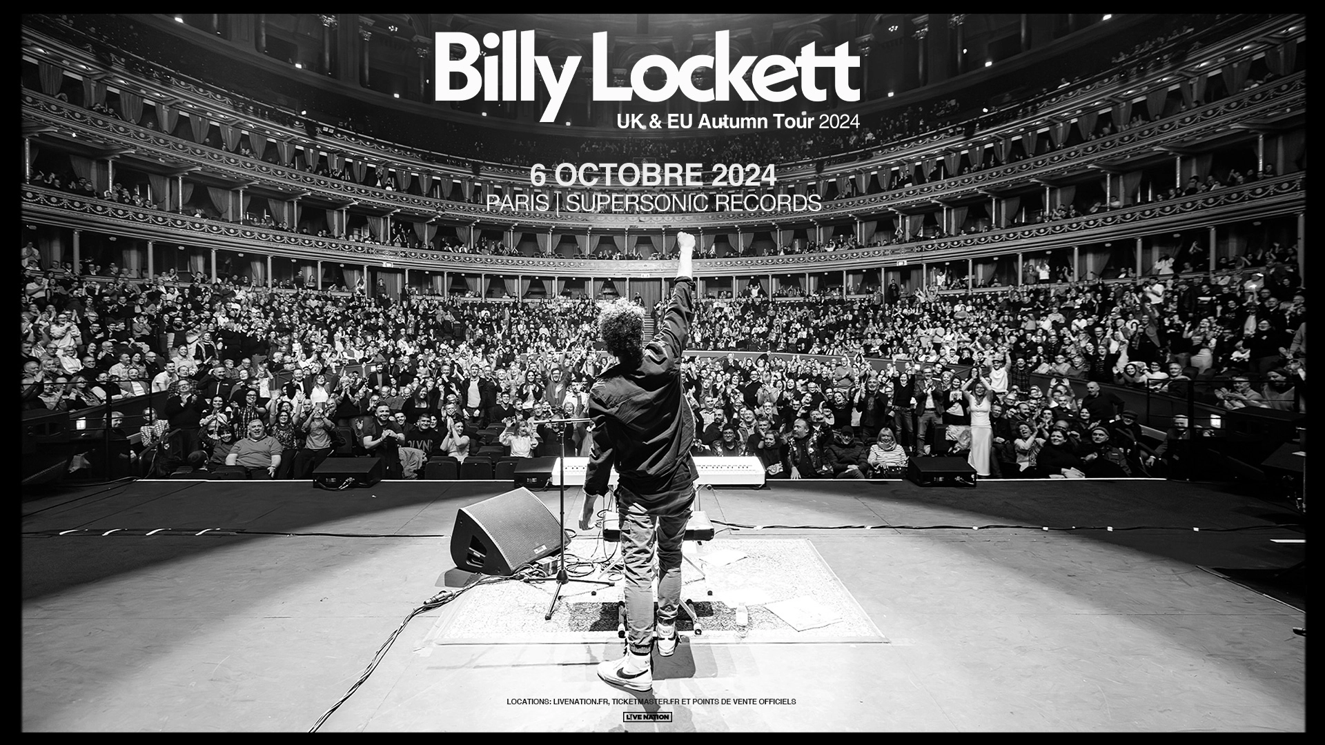 Billets Billy Lockett (Supersonic Records - Paris)