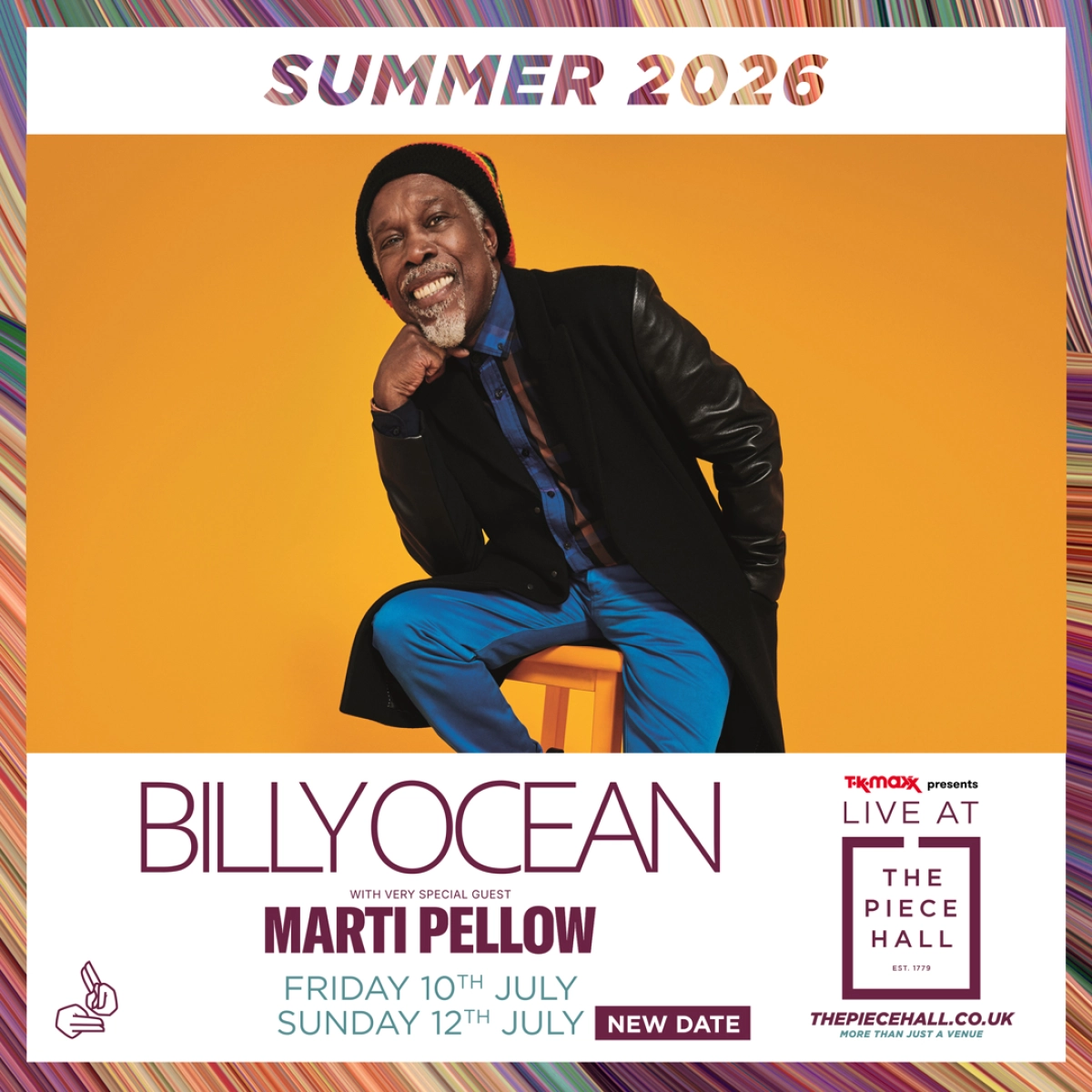 Billets Billy Ocean (The Piece Hall Halifax - Halifax)