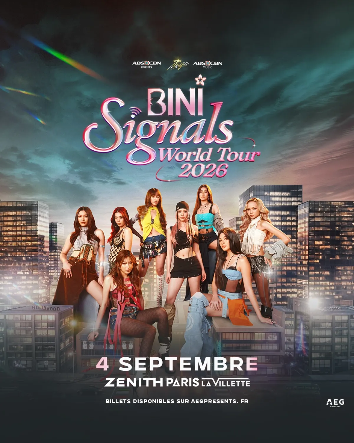 Billets BINI (Zenith Paris - Paris)