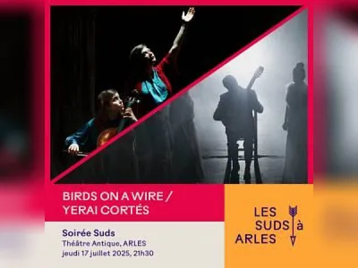 Birds On A Wire - Yerai Cortes at Theatre Antique Arles Tickets