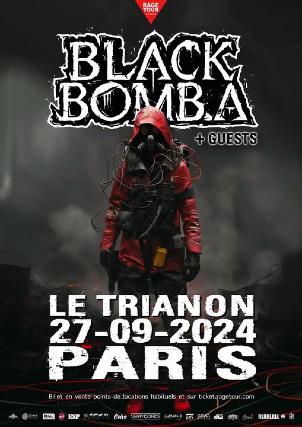 Billets Black Bomb A (Le Trianon - Paris)