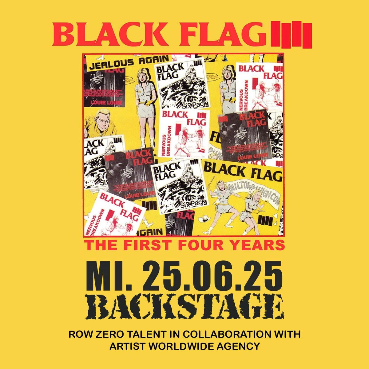 Black Flag en Backstage Werk Tickets