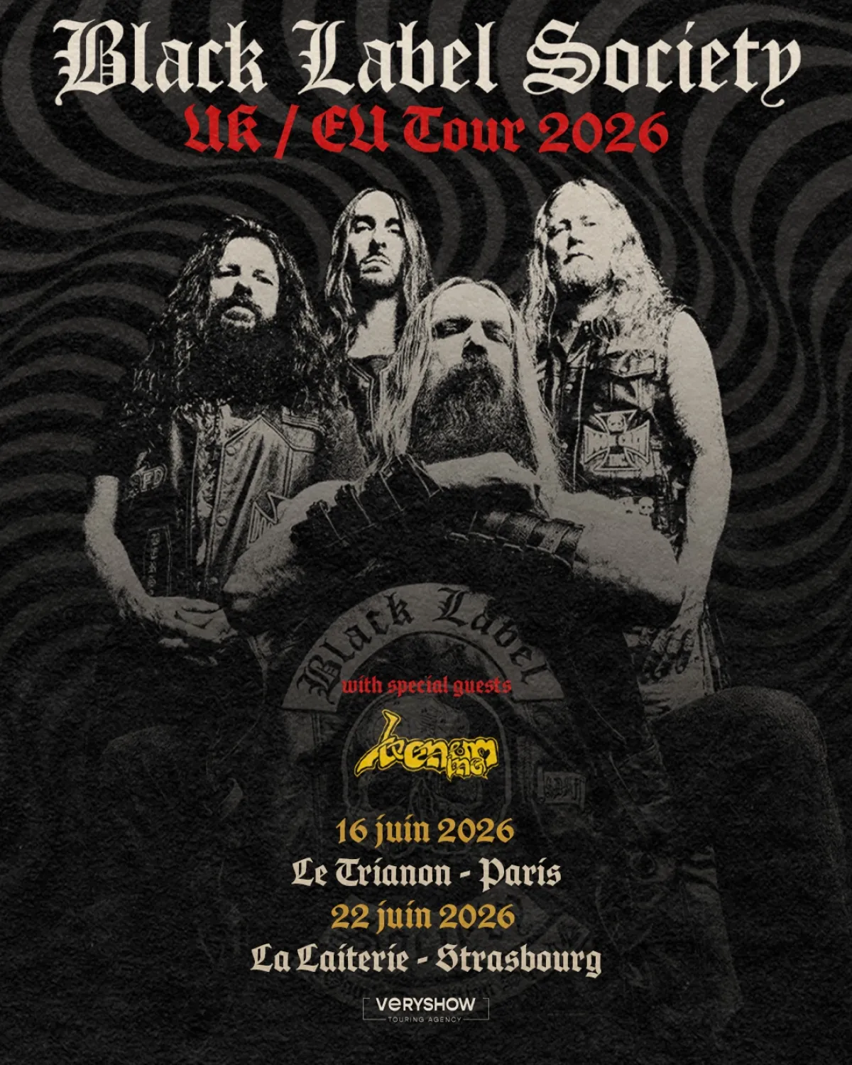 Black Label Society al La Laiterie Tickets