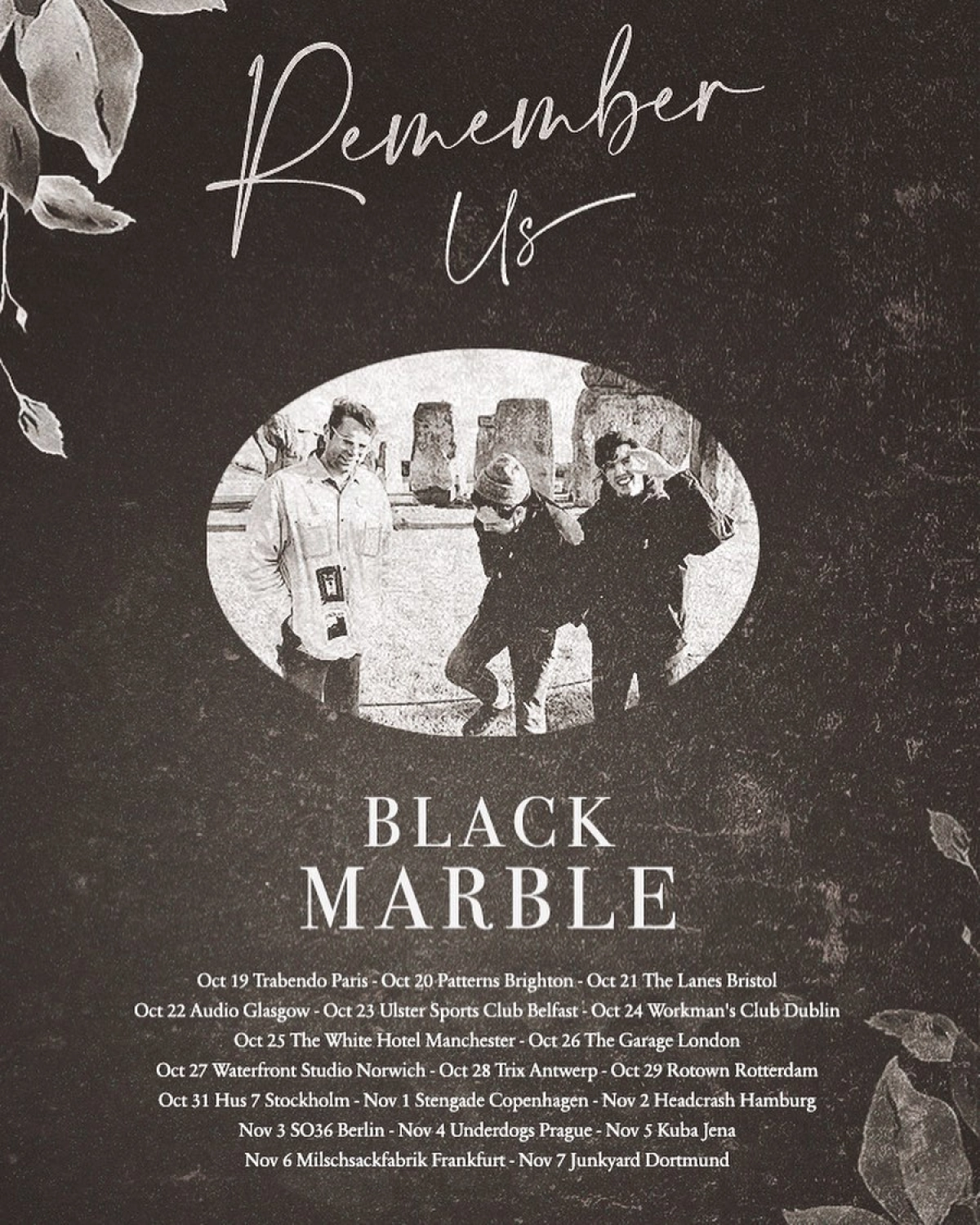Black Marble in der Le Trabendo Tickets