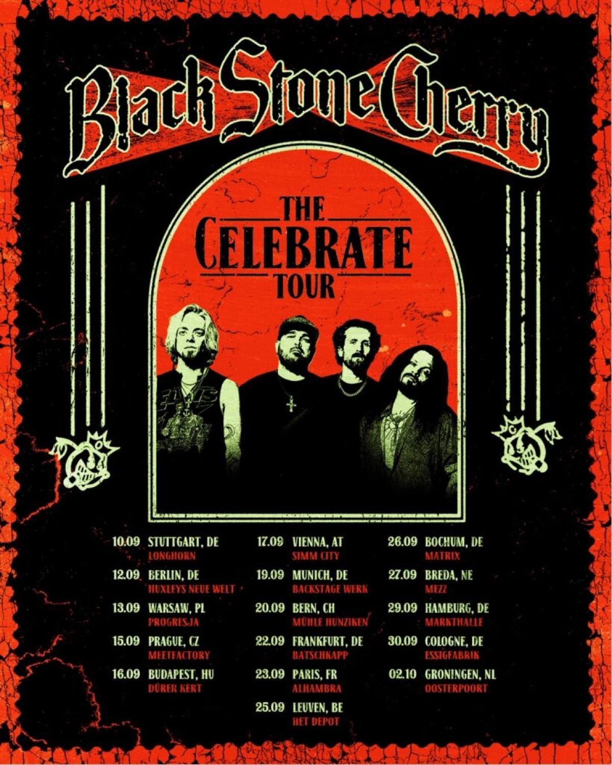 Black Stone Cherry al Backstage Werk Tickets