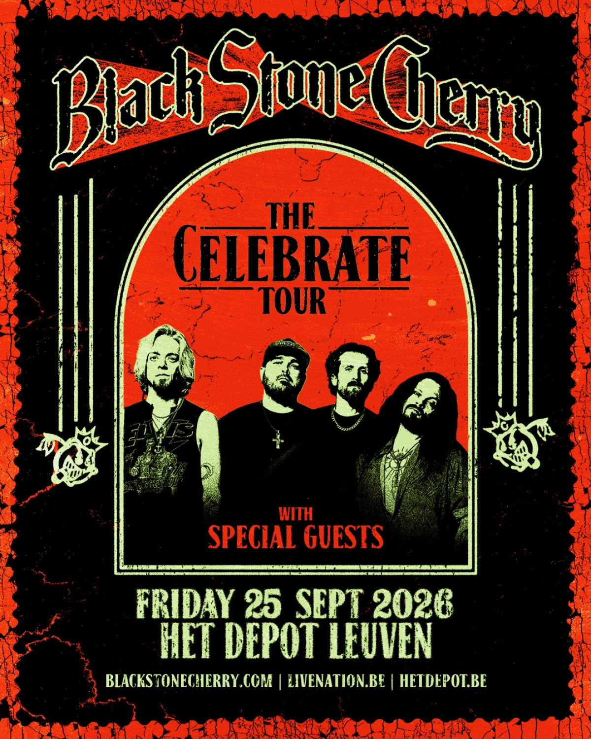 Black Stone Cherry en Het Depot Tickets