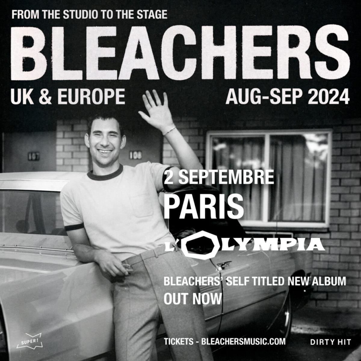 Bleachers at Olympia Tickets
