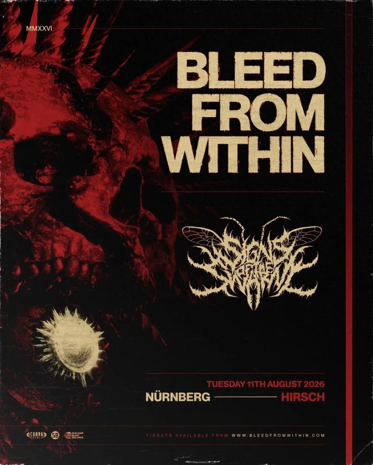 Billets Bleed From Within (Hirsch Nürnberg - Nuremberg)