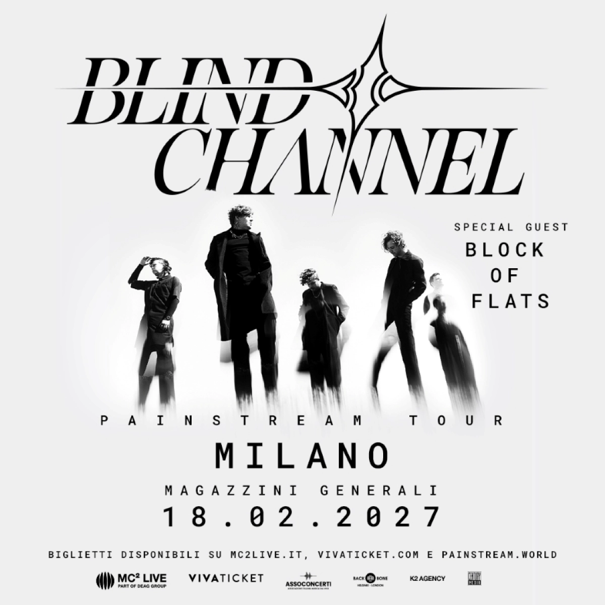 Blind Channel at Magazzini Generali Tickets