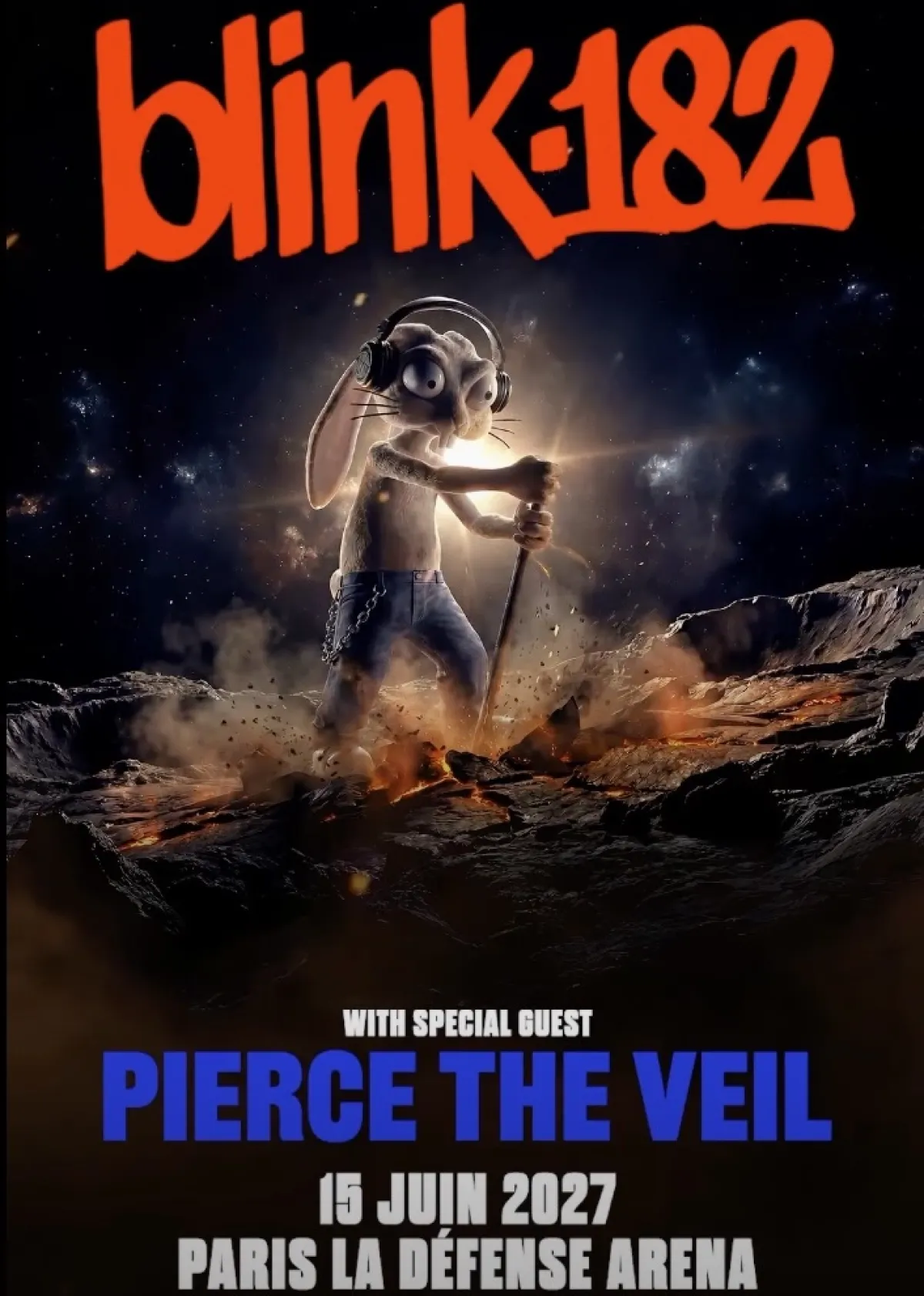 Billets Blink 182 (Paris La Defense Arena - Paris)