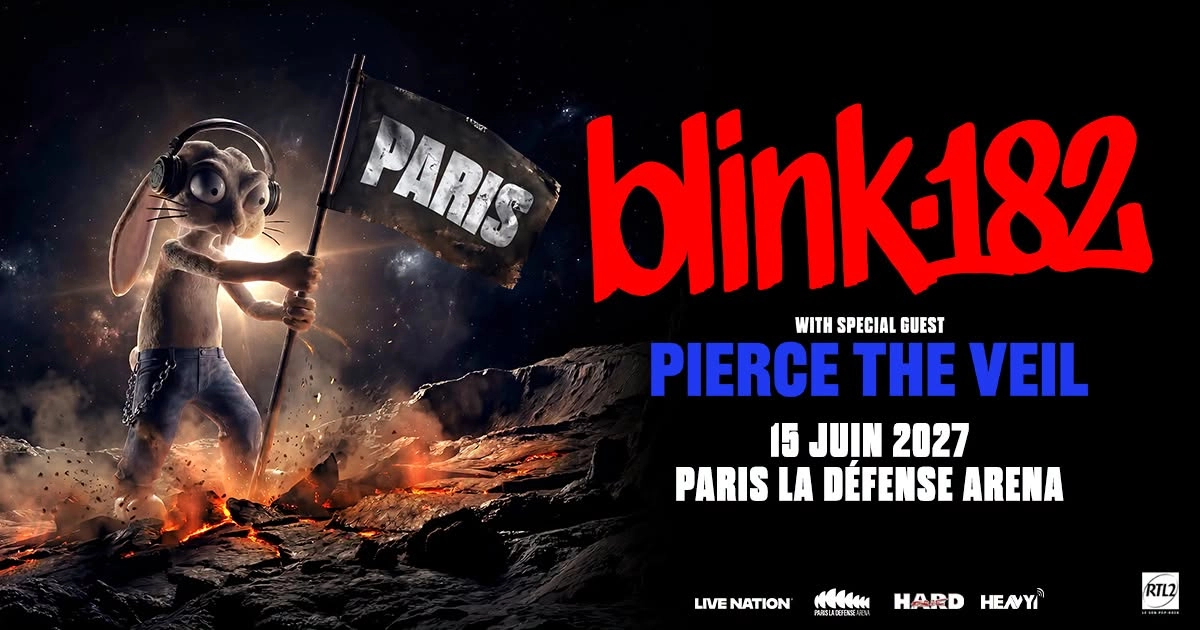 Blink 182 al Paris La Defense Arena Tickets
