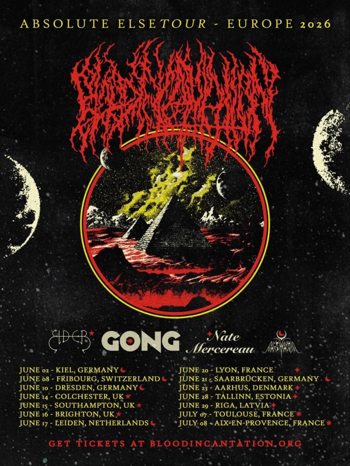 Blood Incantation - Nate Mercereau at La Rayonne Tickets