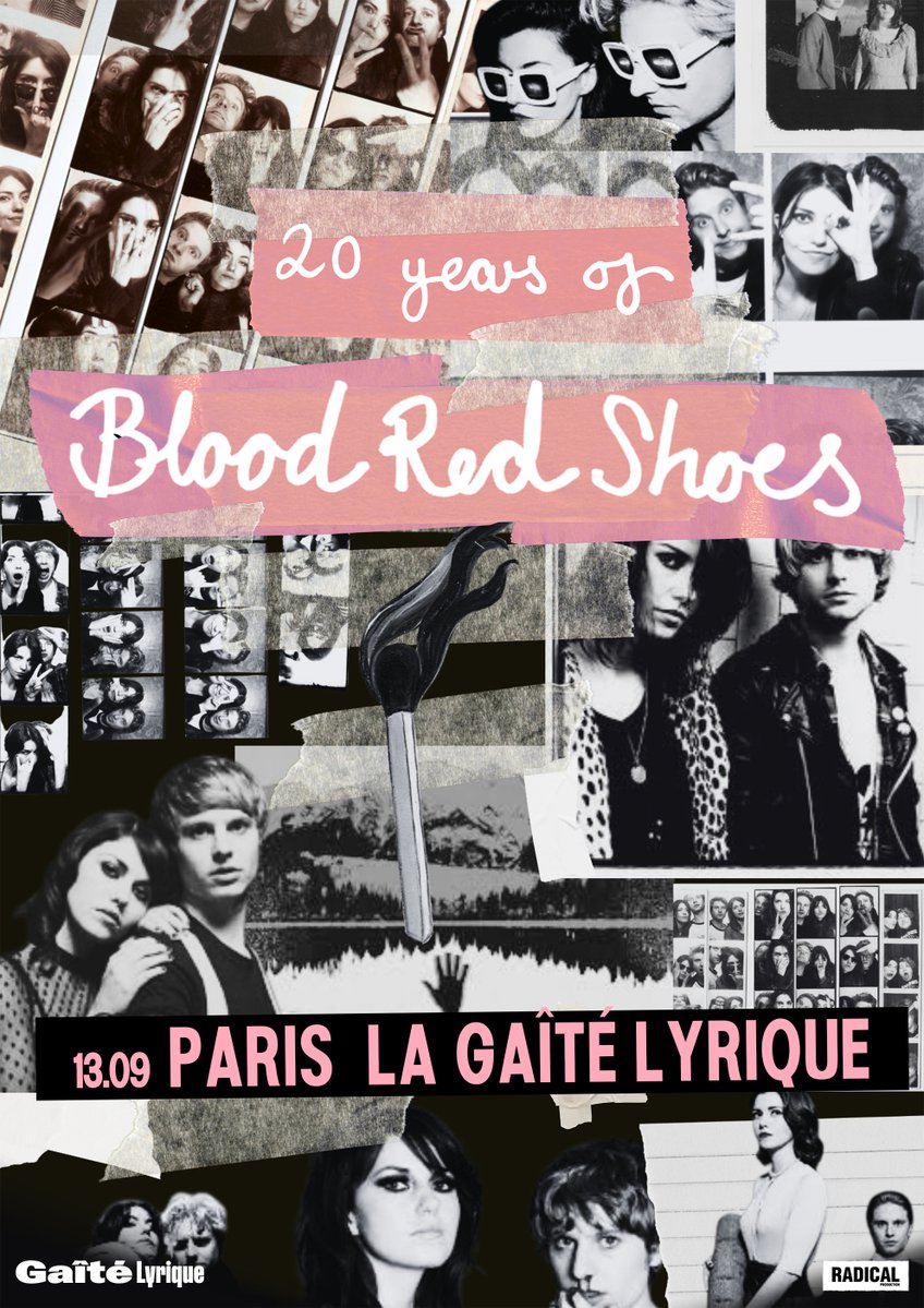 Billets Blood Red Shoes (La Gaité Lyrique - Paris)