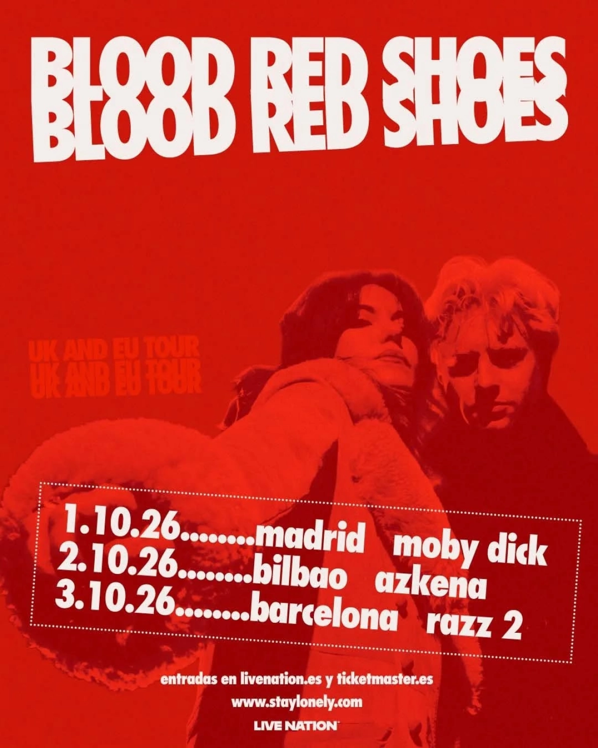 Blood Red Shoes en Razzmatazz Tickets