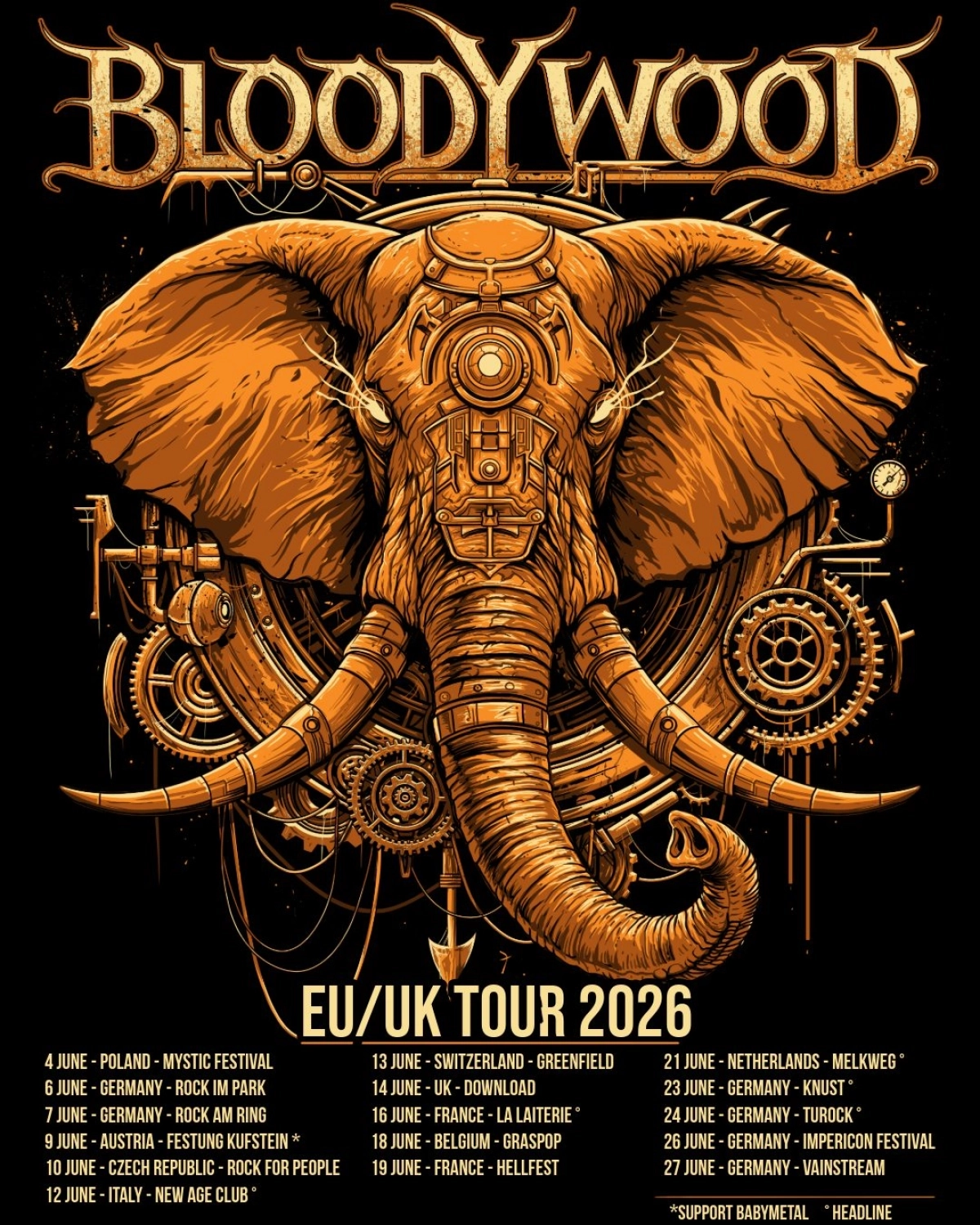 Bloodywood at Turock Tickets