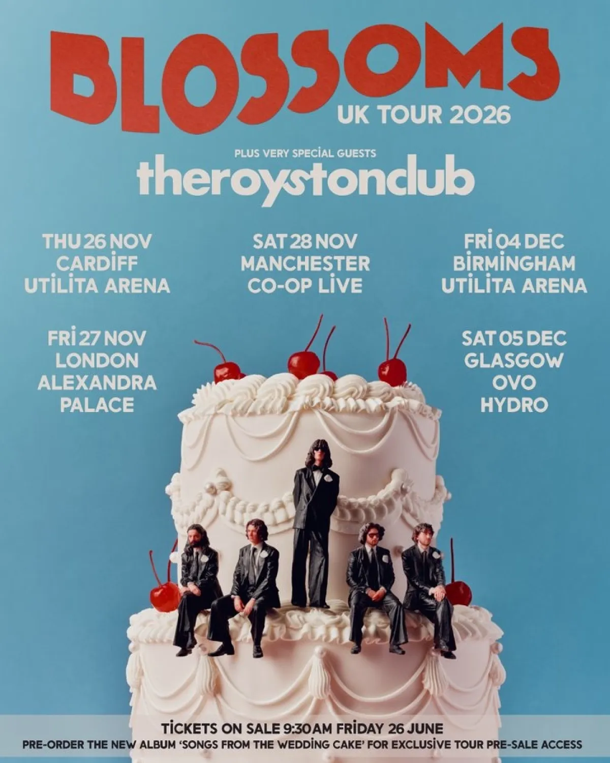 Blossoms at Co-op Live Tickets