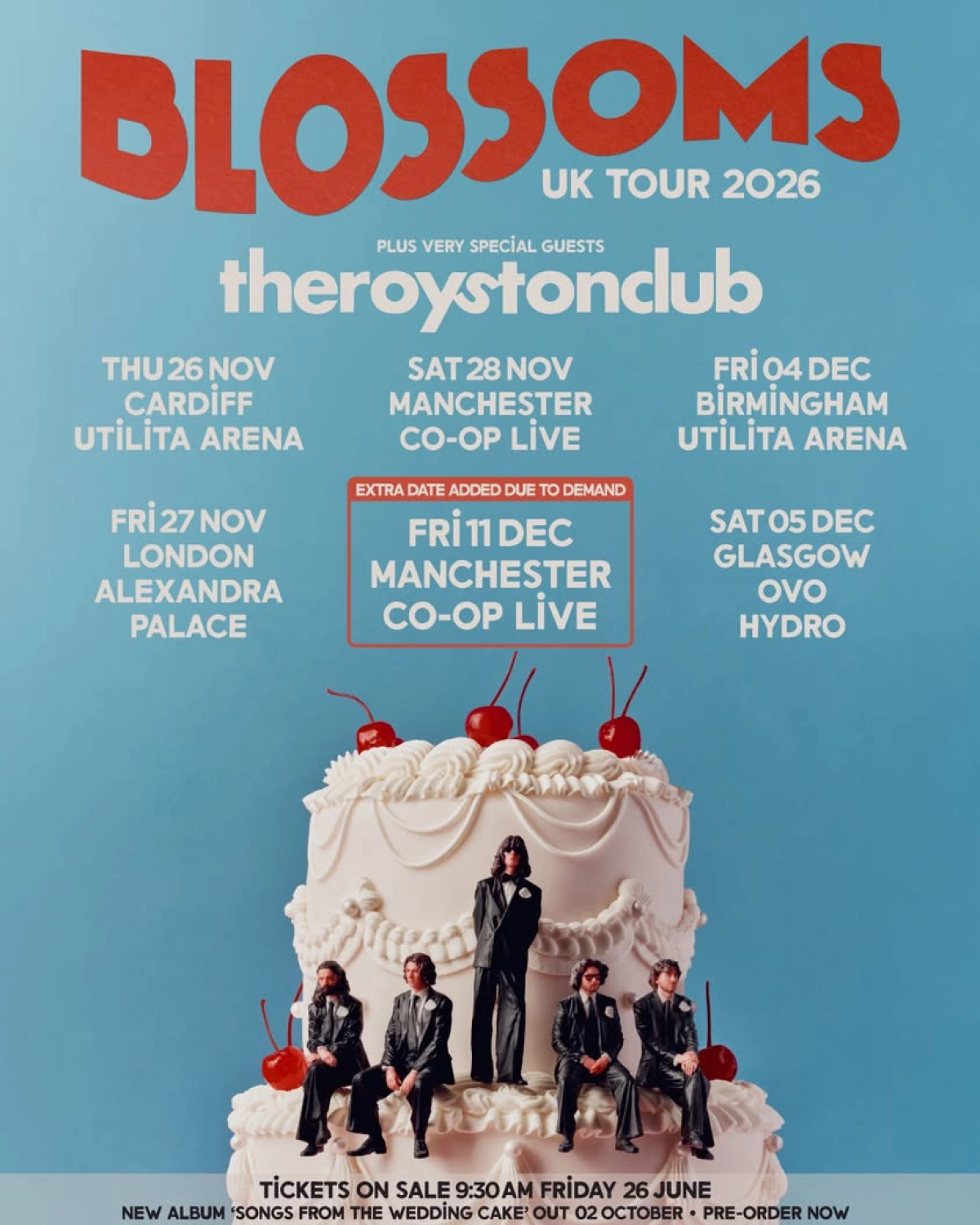Billets Blossoms (Co-op Live - Manchester)