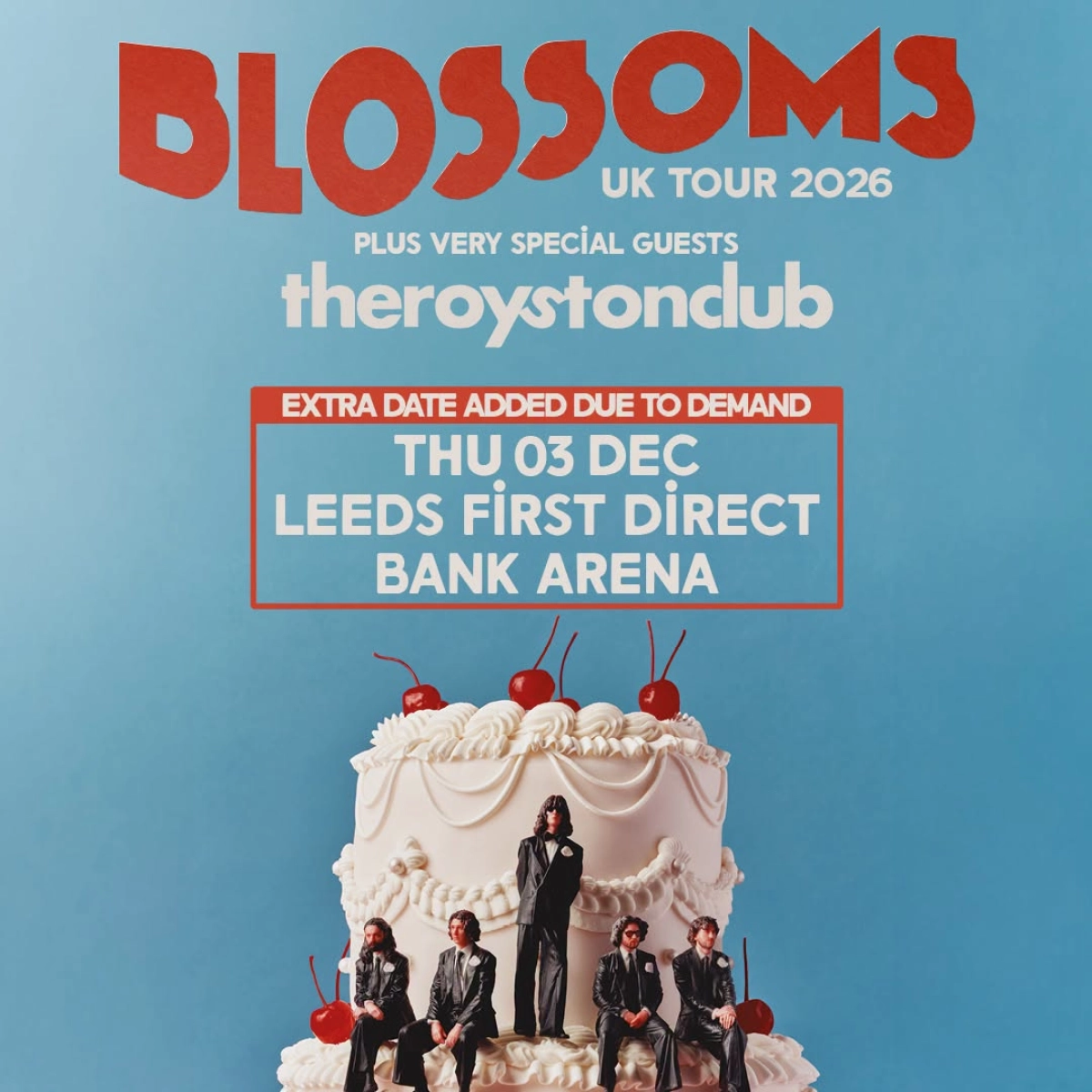 Blossoms at First Direct Arena Tickets