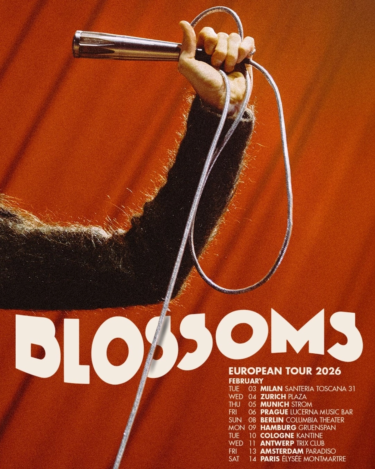 Blossoms at Kantine Köln Tickets