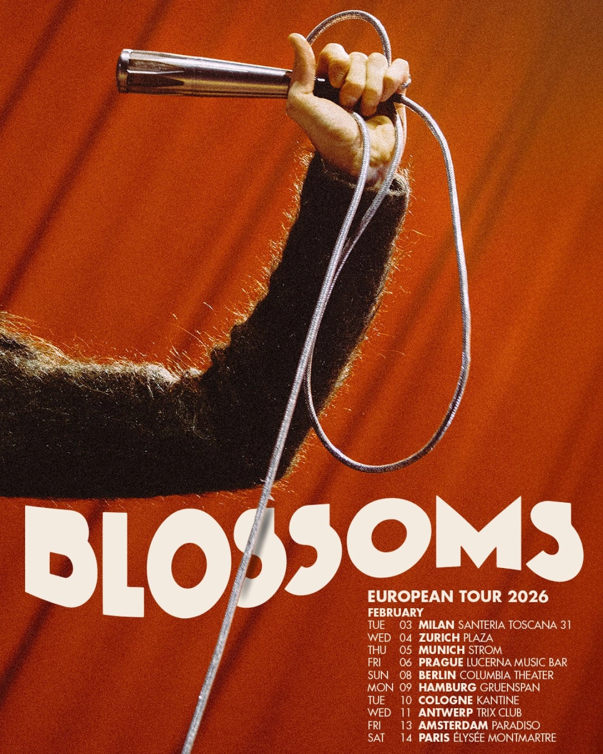 Blossoms at Santeria Toscana 31 Tickets