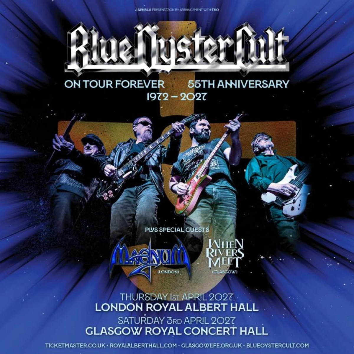 Blue Oyster Cult at Royal Albert Hall Tickets