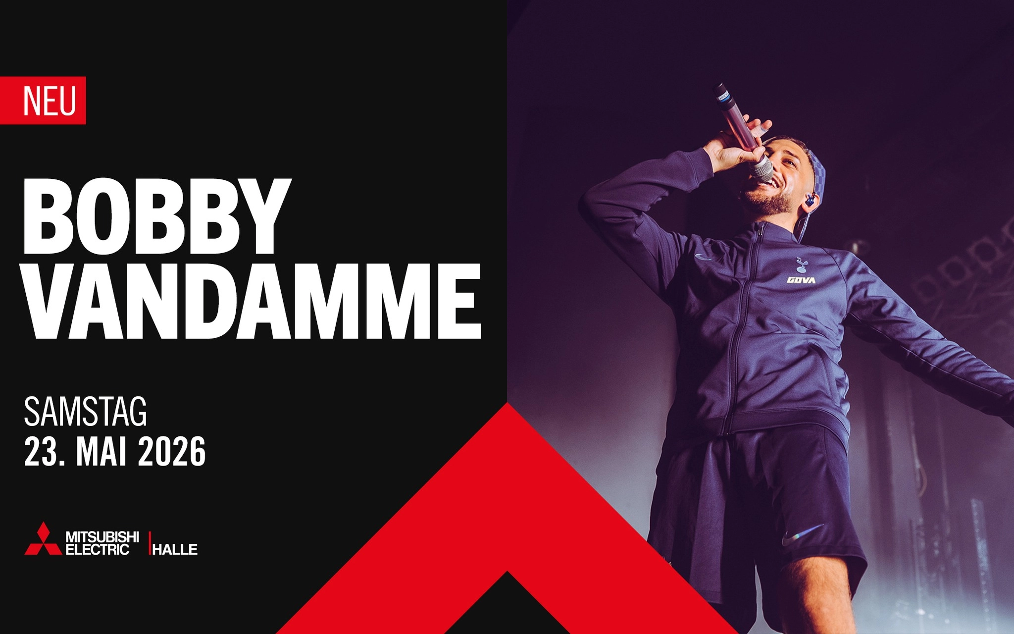 Billets Bobby Vandamme (Mitsubishi Electric Halle - Düsseldorf)