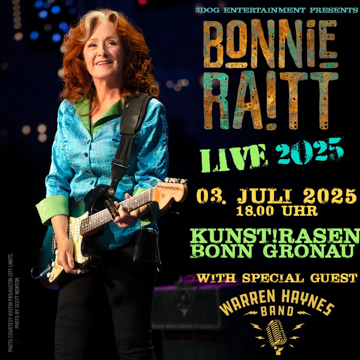 Billets Bonnie Raitt (Kunstrasen Bonn - Bonn)