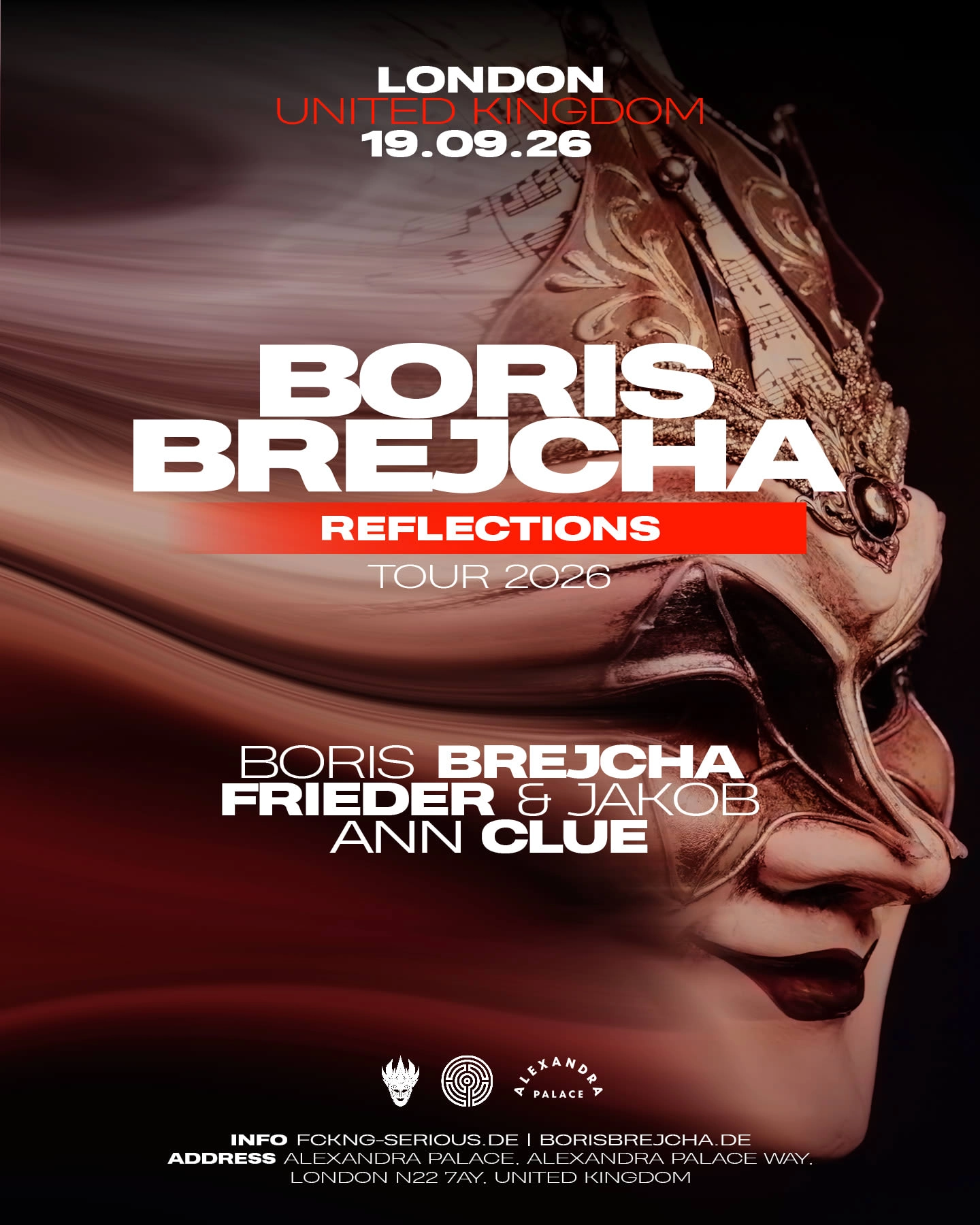 Boris Brejcha at Alexandra Palace Tickets