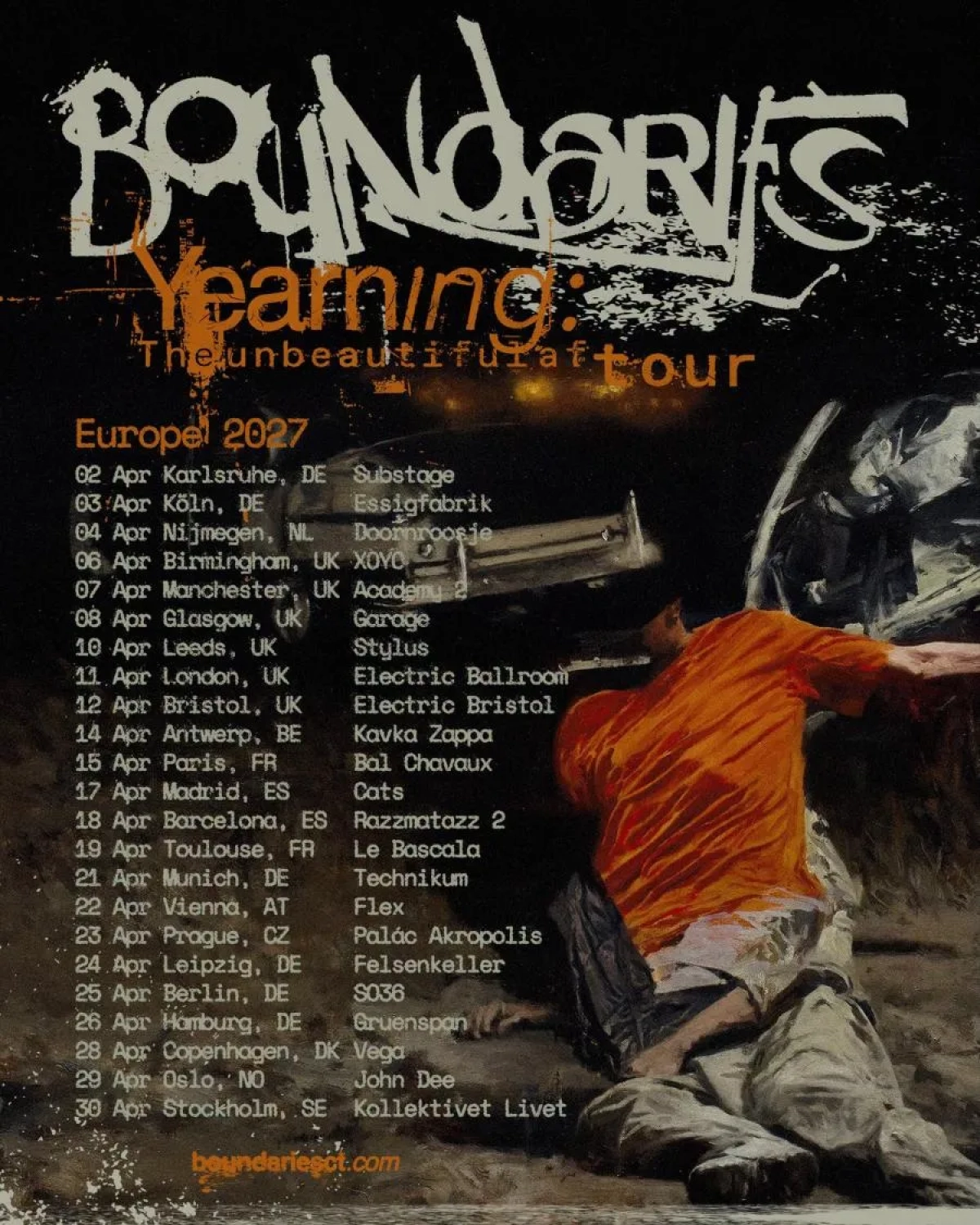 Boundaries al Razzmatazz Tickets