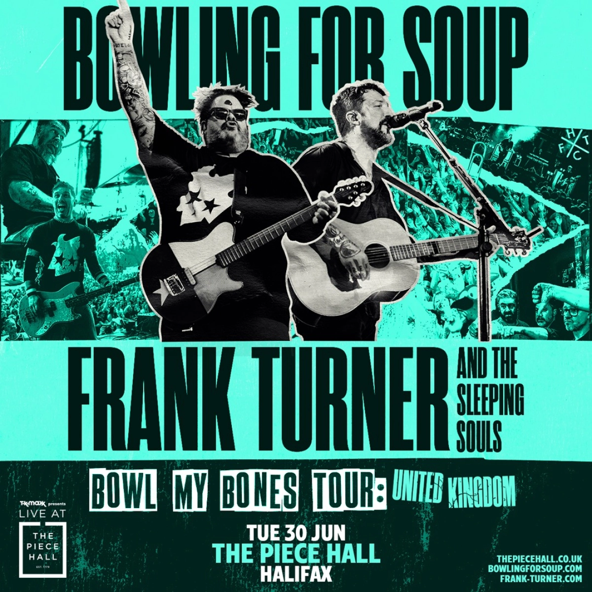 Bowling For Soup - Frank Turner and The Sleeping Souls al The Piece Hall Halifax Tickets