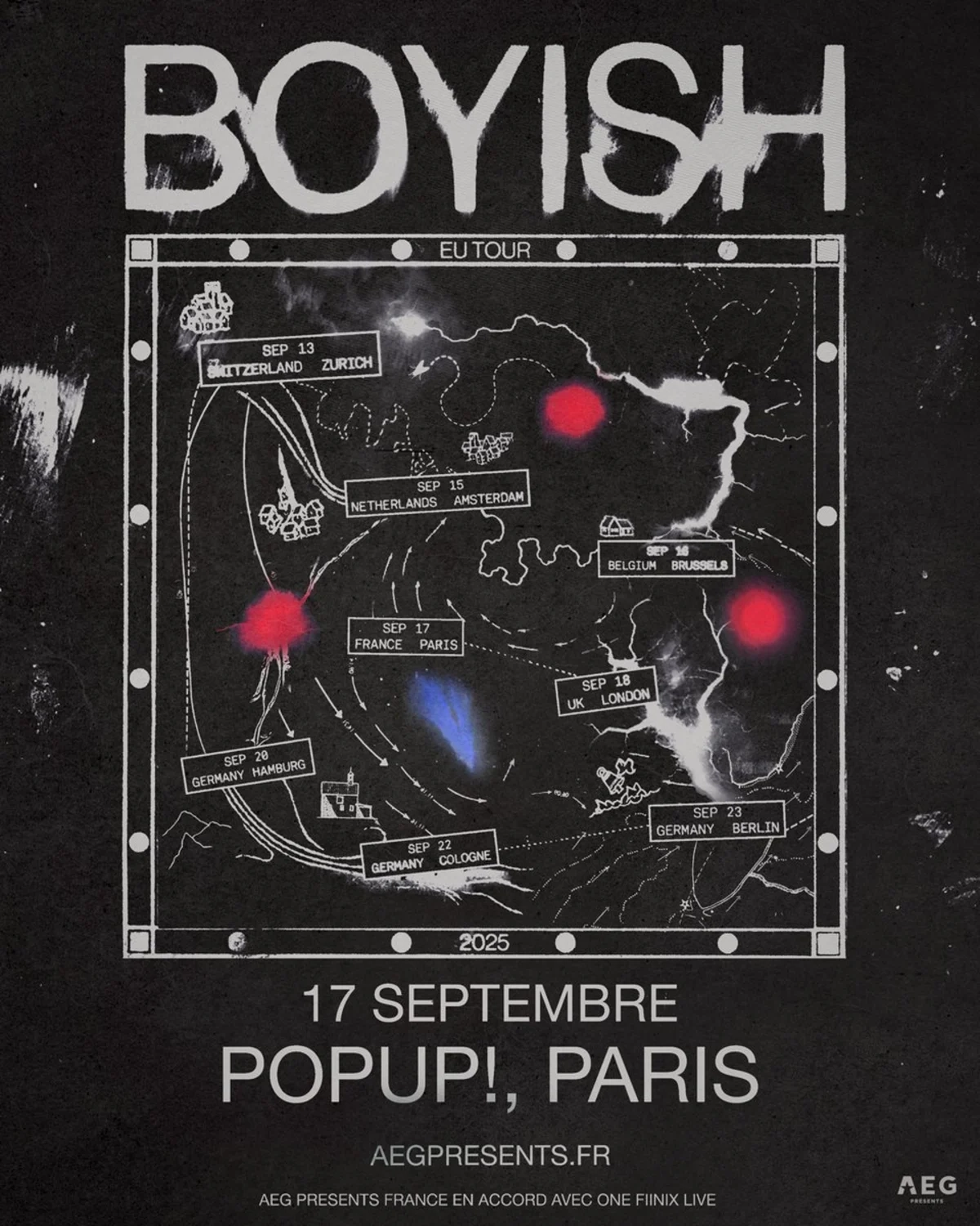 Boyish at Popup Paris Tickets