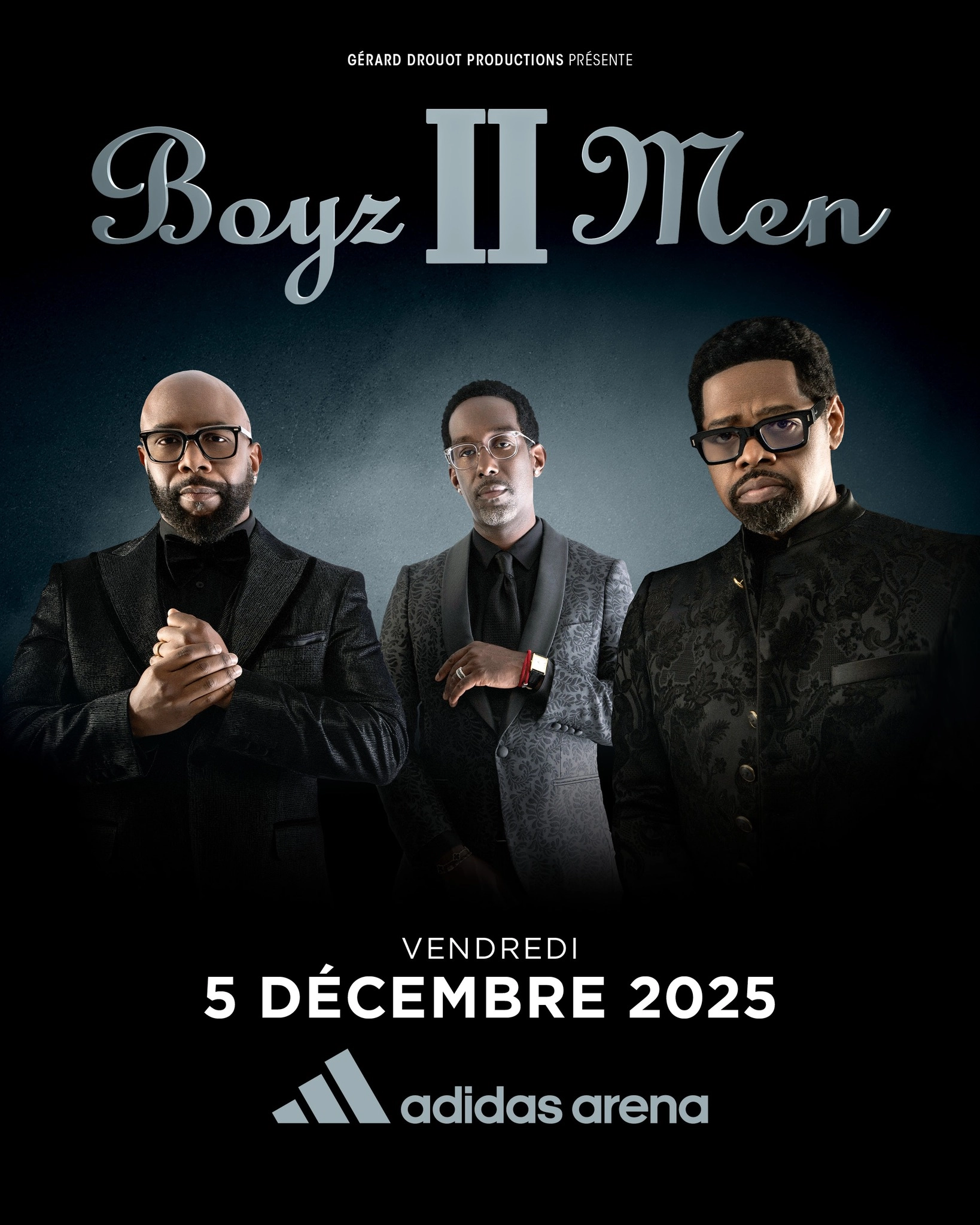 Billets Boyz II Men (Adidas Arena - Paris)