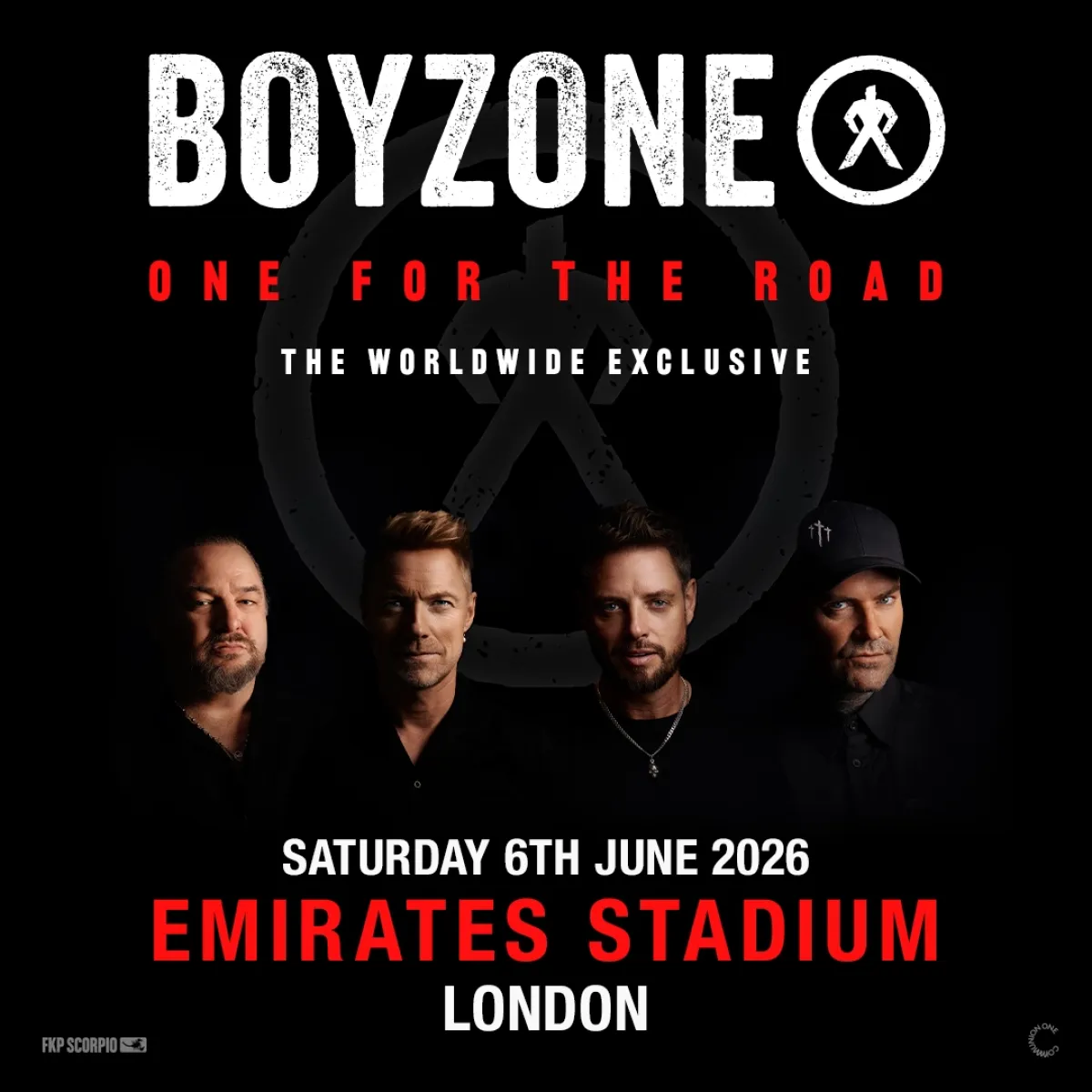 Billets Boyzone (Emirates Stadium - Londres)