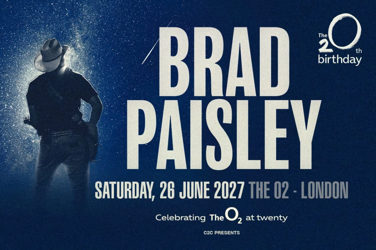 Brad Paisley at The O2 Arena Tickets