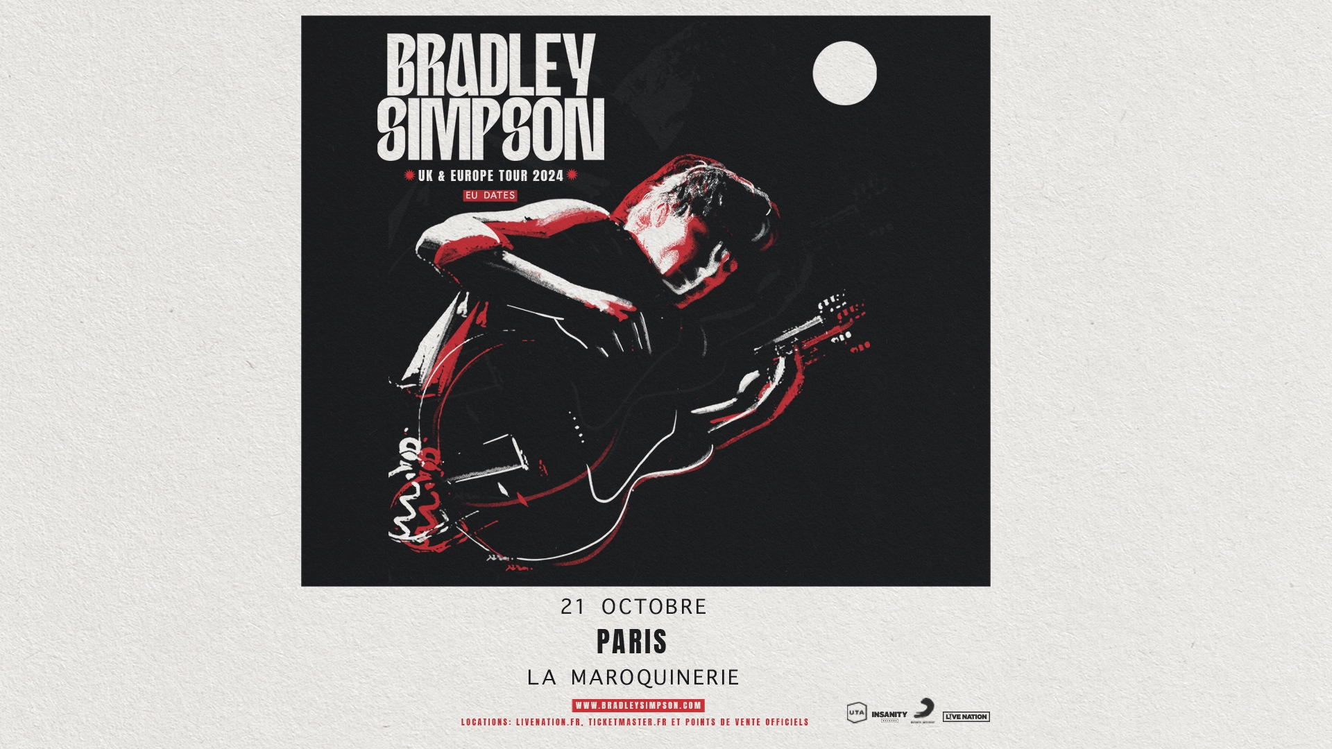Billets Bradley Simpson (La Maroquinerie - Paris)