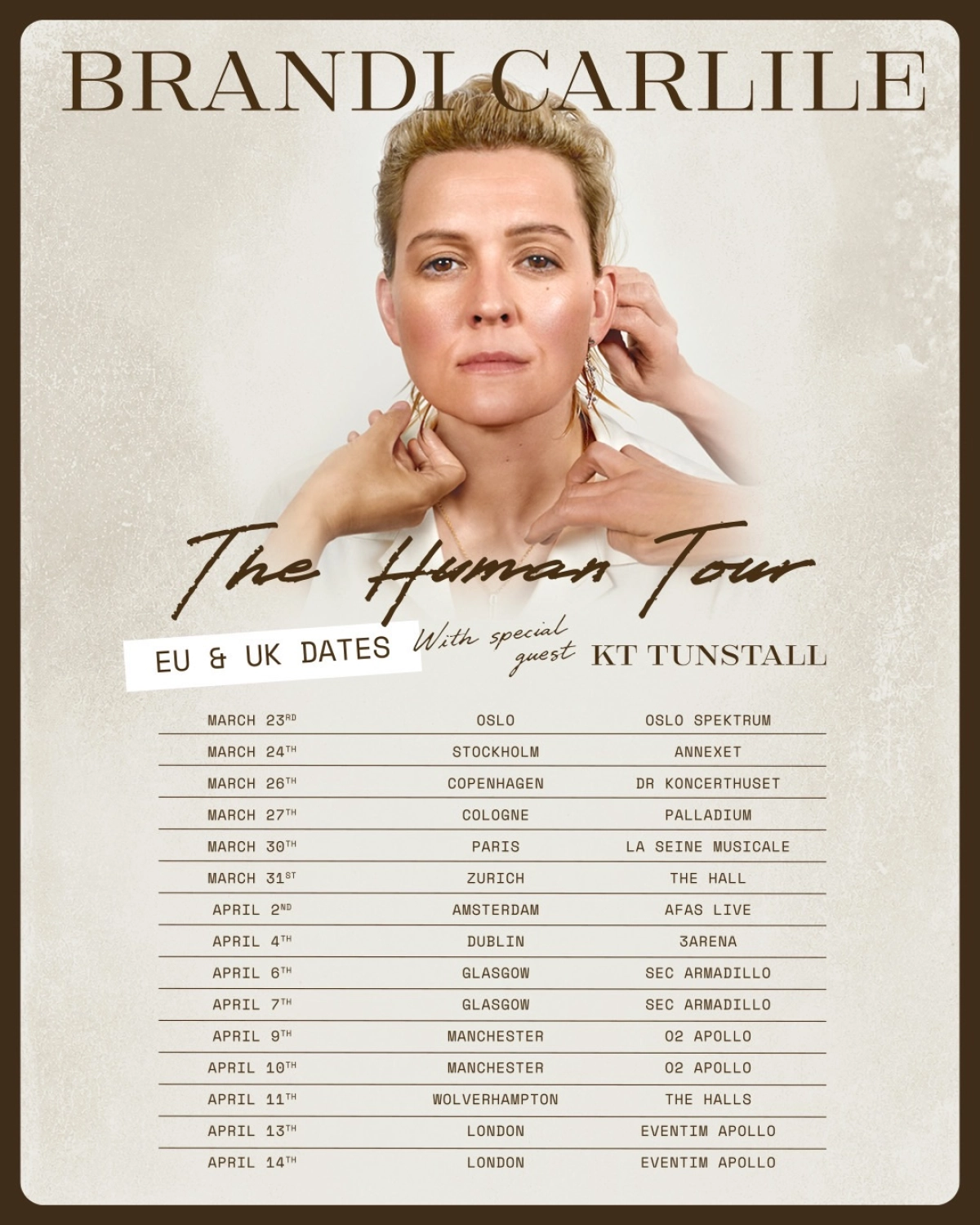 Billets Brandi Carlile (Palladium Koln - Cologne)
