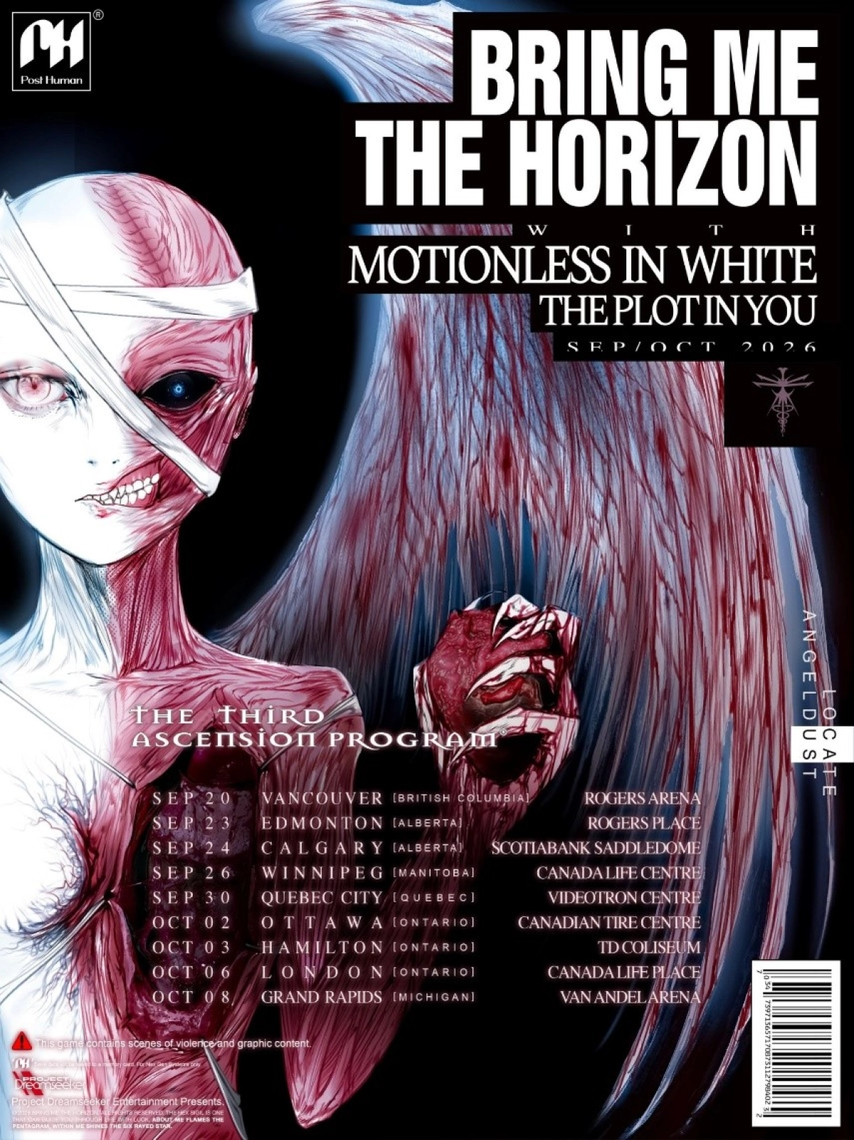 Bring Me The Horizon in der Centre Videotron Tickets