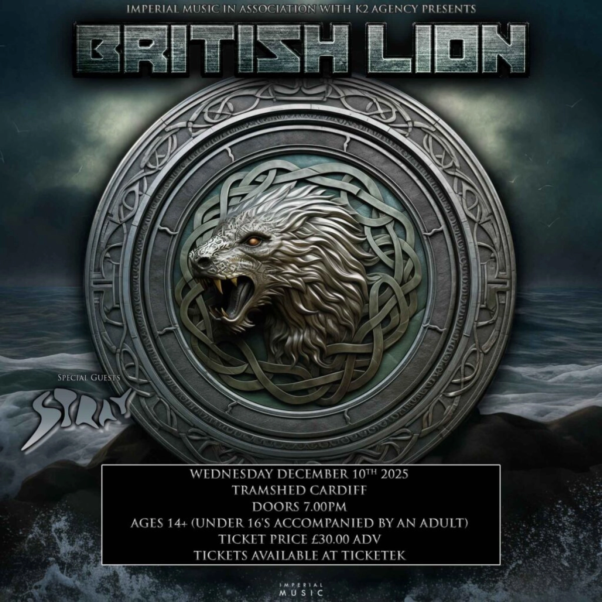 Billets British Lion (Tramshed Cardiff - Cardiff)