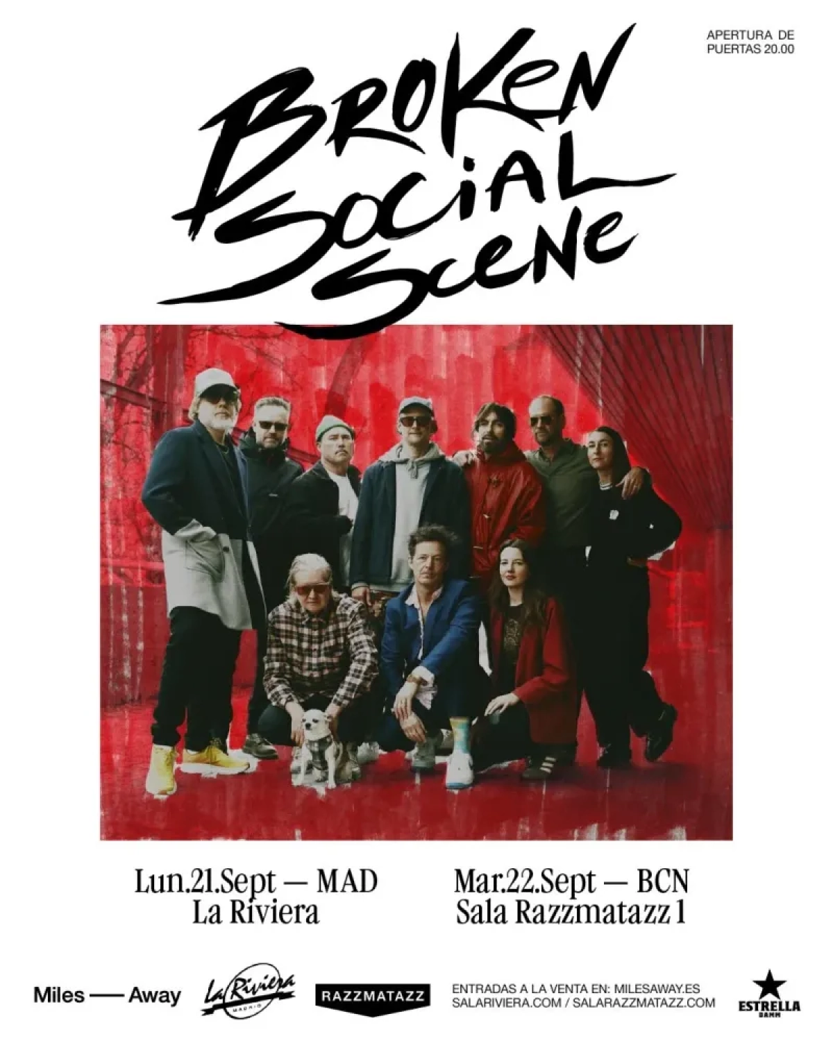 Billets Broken Social Scene (Razzmatazz - Barcelone)