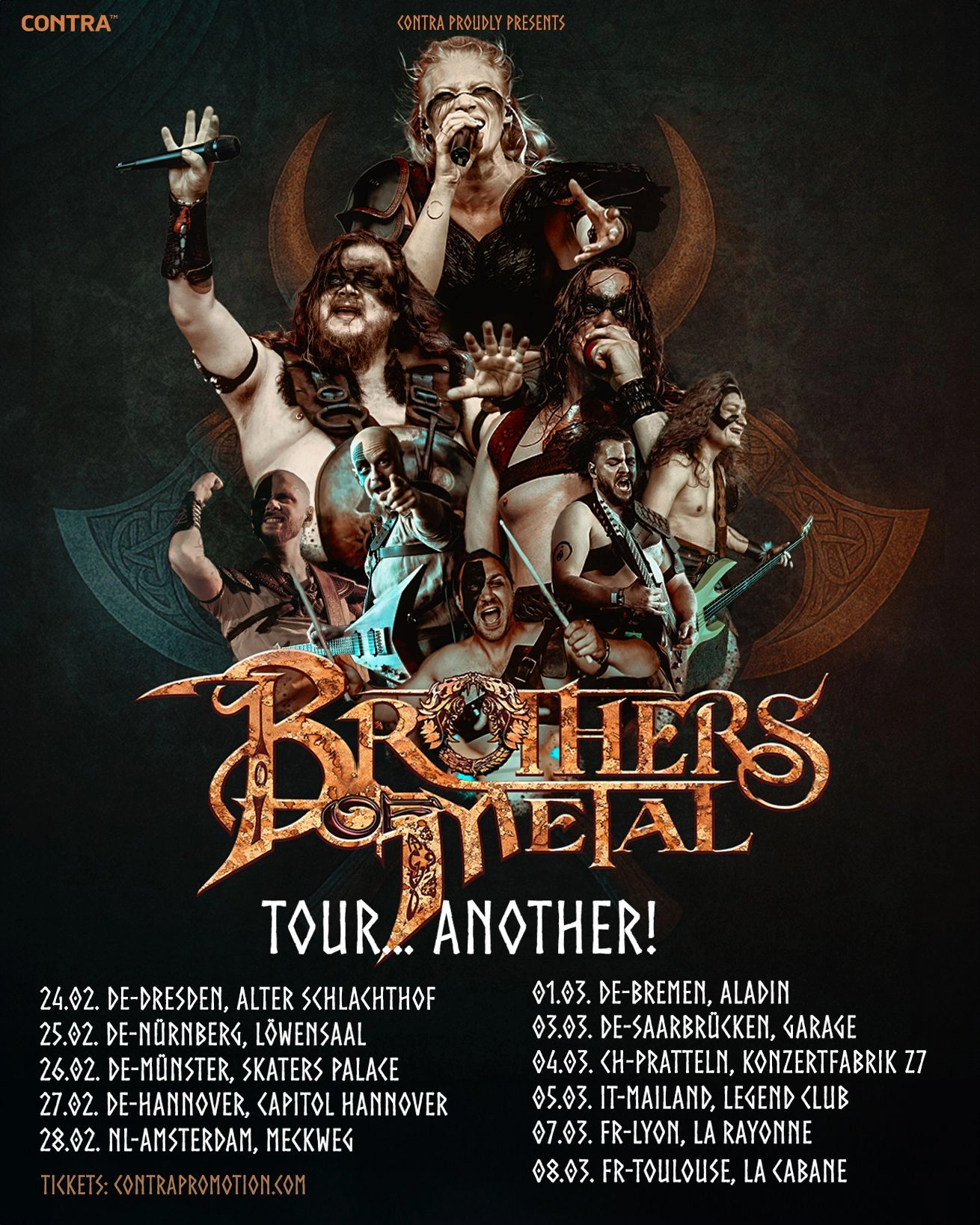 Billets Brothers of Metal (La Cabane Toulouse - Toulouse)