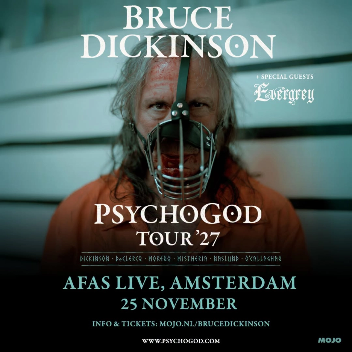 Bruce Dickinson at AFAS Live Tickets