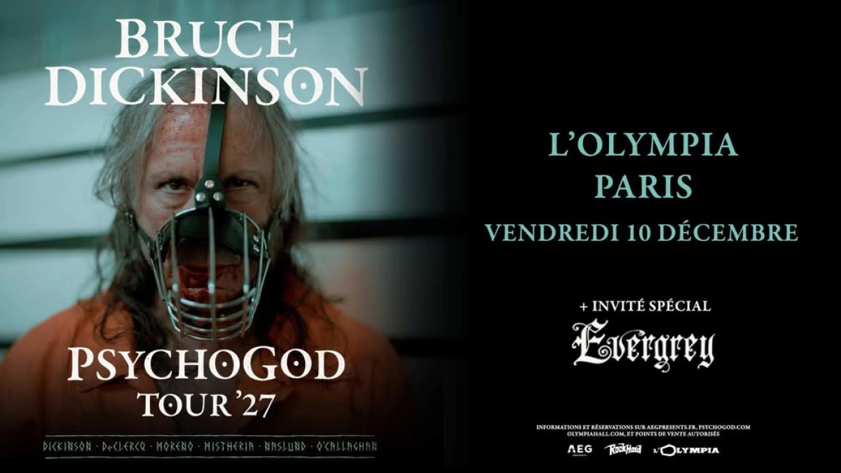 Bruce Dickinson al Olympia Tickets