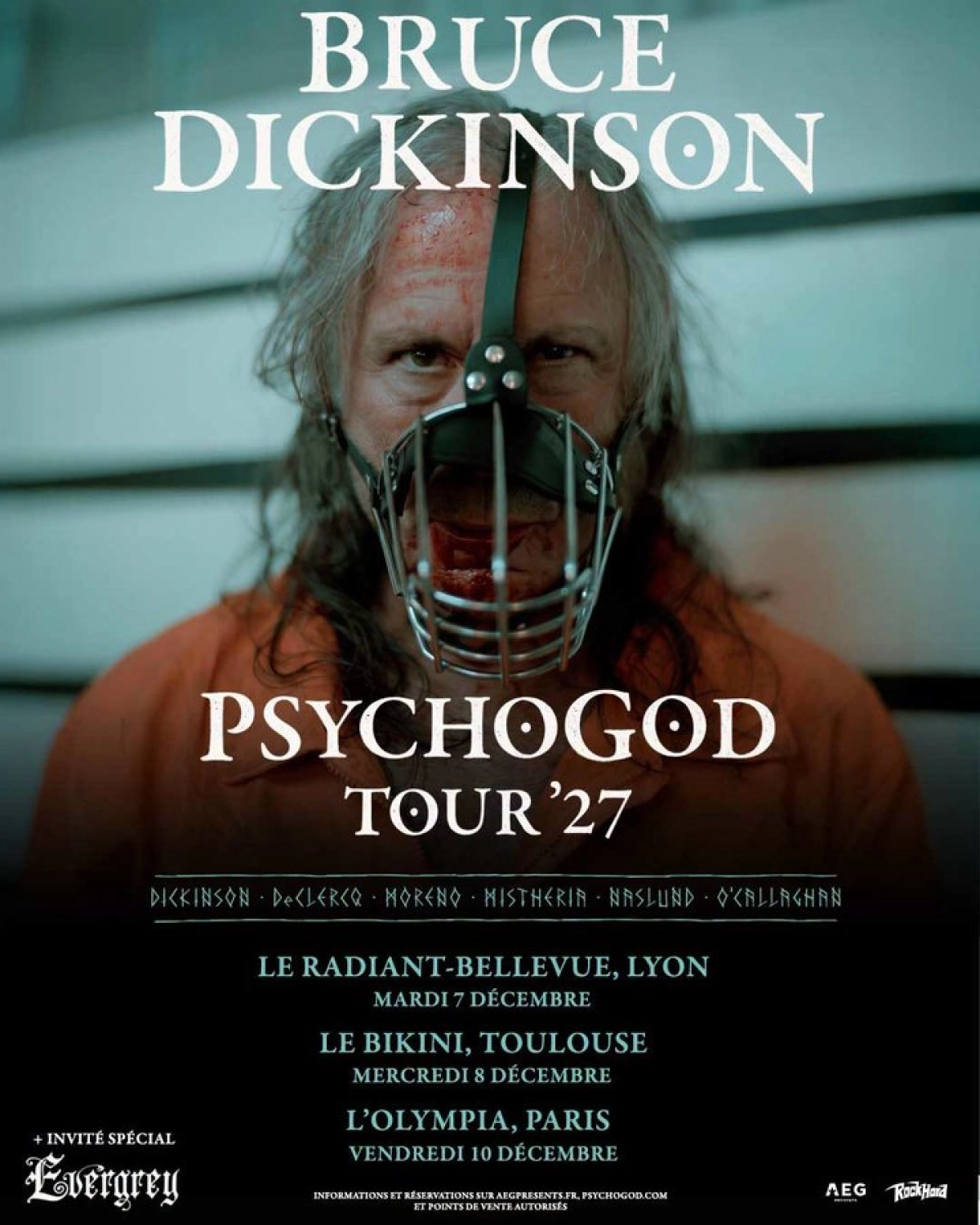 Bruce Dickinson al Radiant Bellevue Tickets