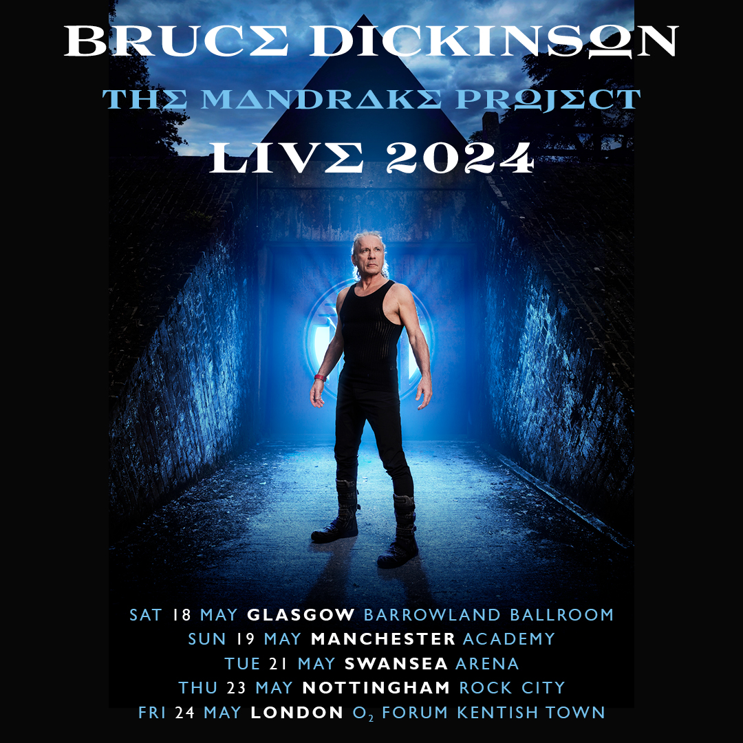 Bruce Dickinson at Swansea Arena Tickets